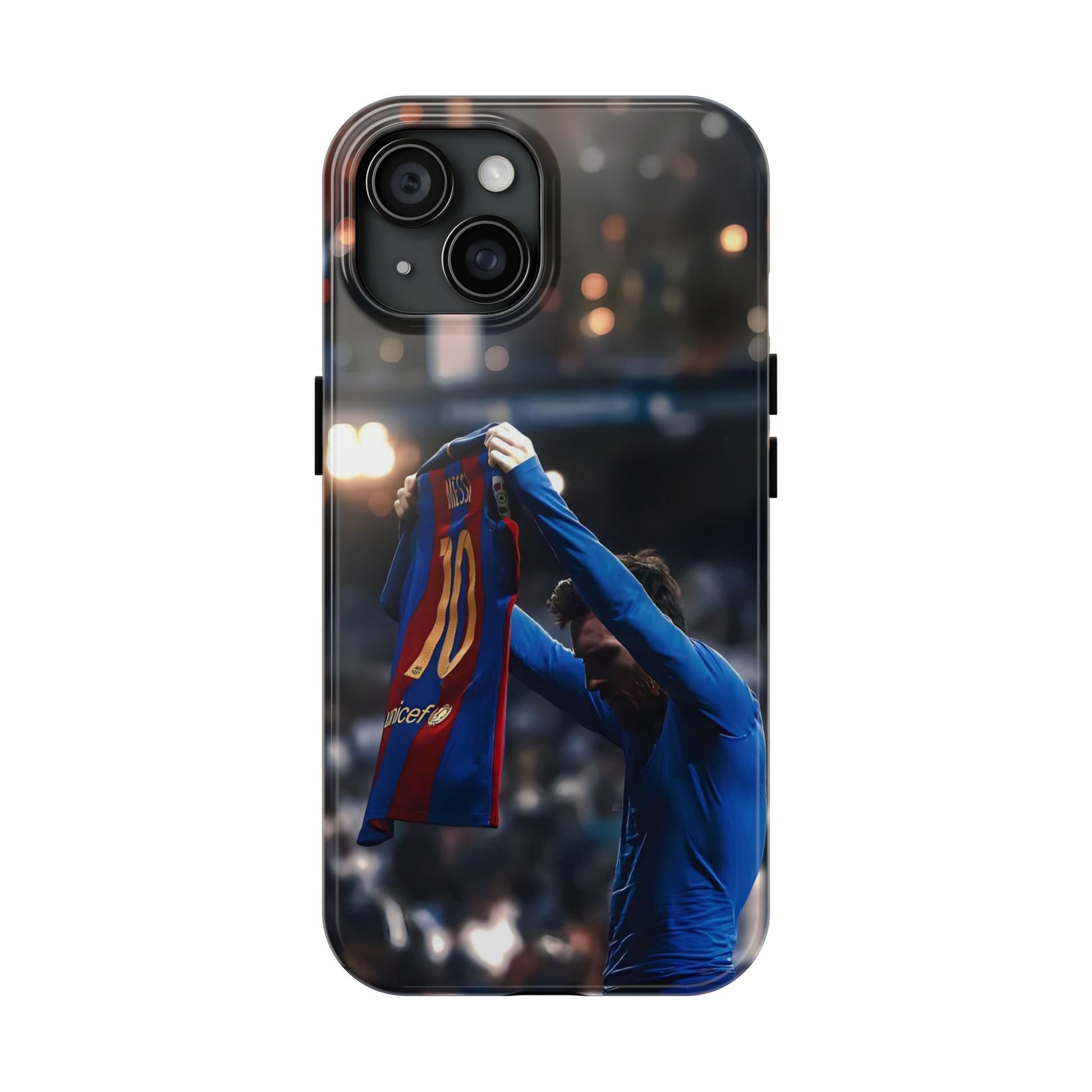 Soccer Champ Messi Tough Phone Cases for Iphones & Samsung Phones Durable