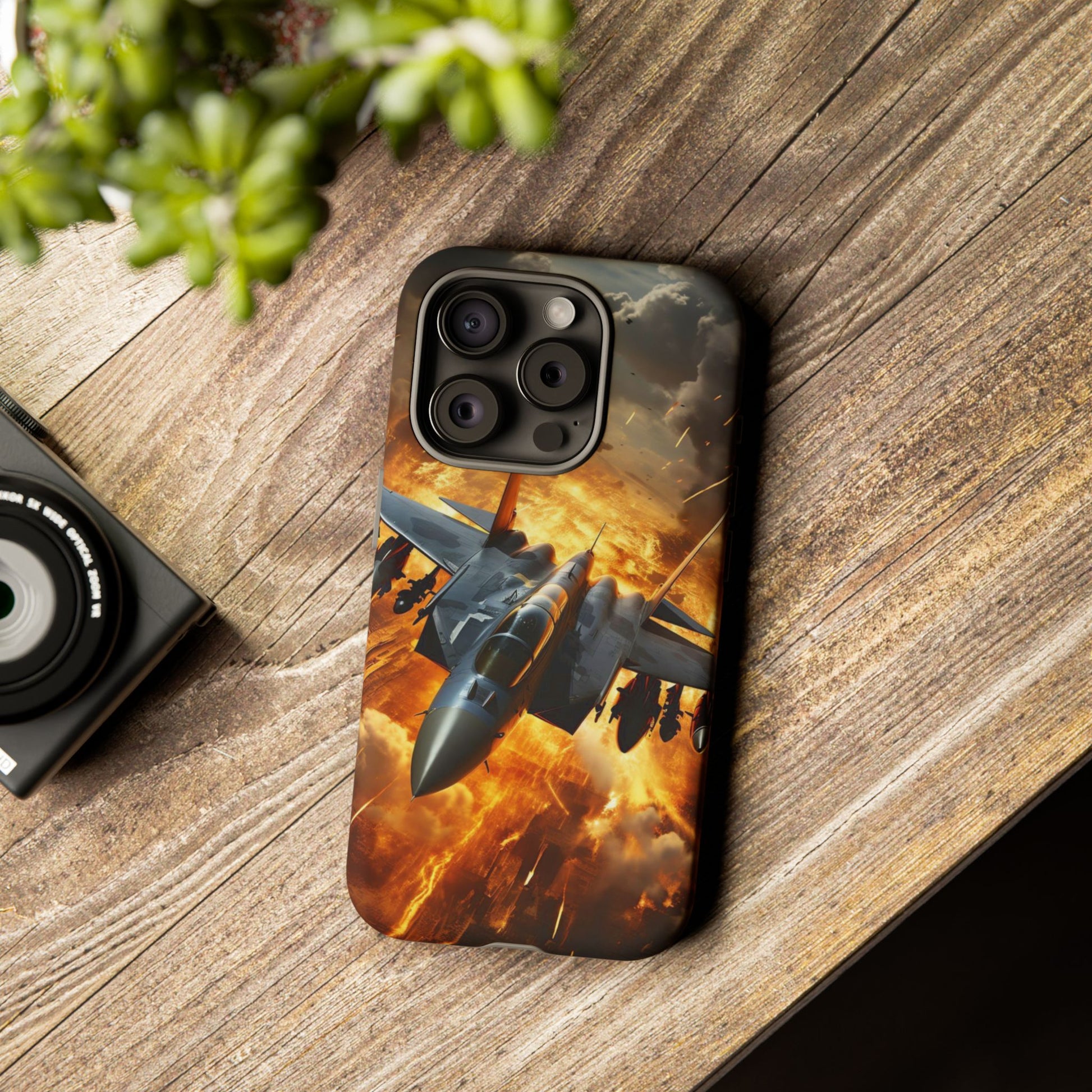 F-15 Fighter Jet Tough Cases for iPhones, Samsung, and Pixel