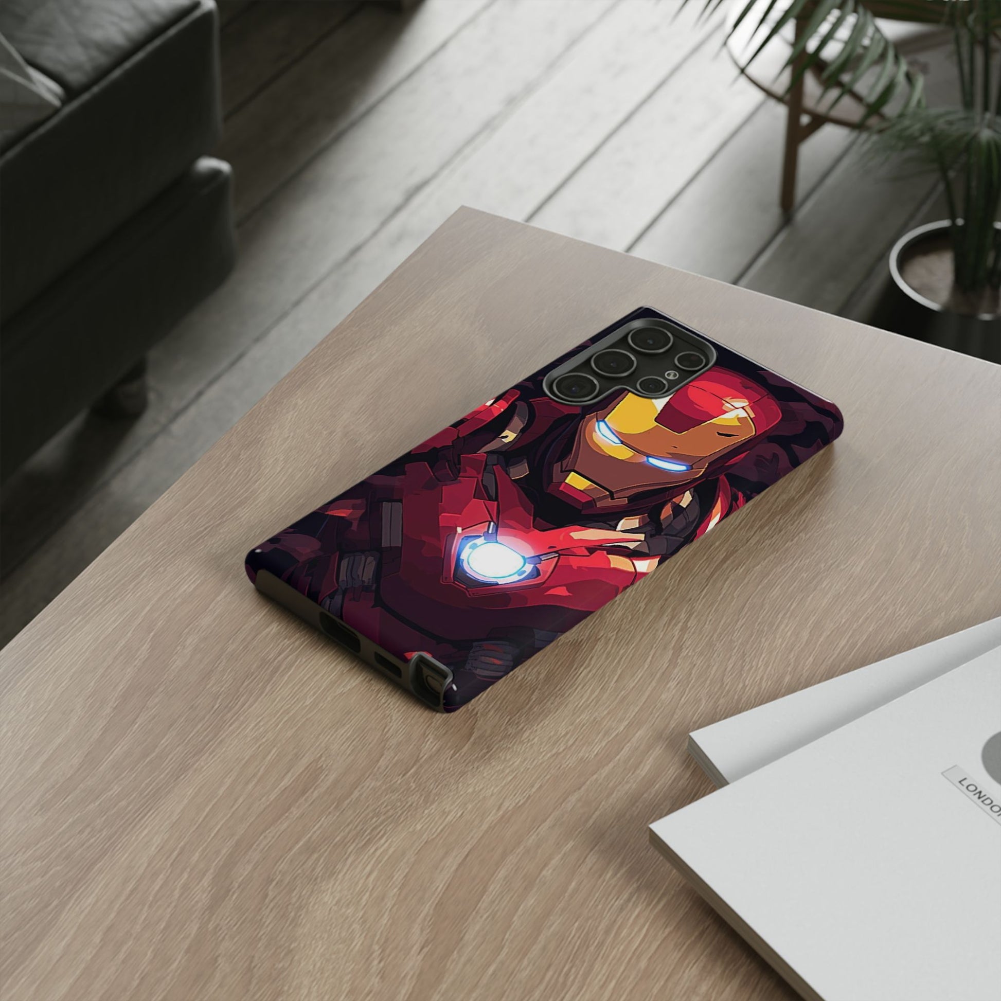 Invincible Iron Man Tough Cases for iPhones, Samsung, and Pixel