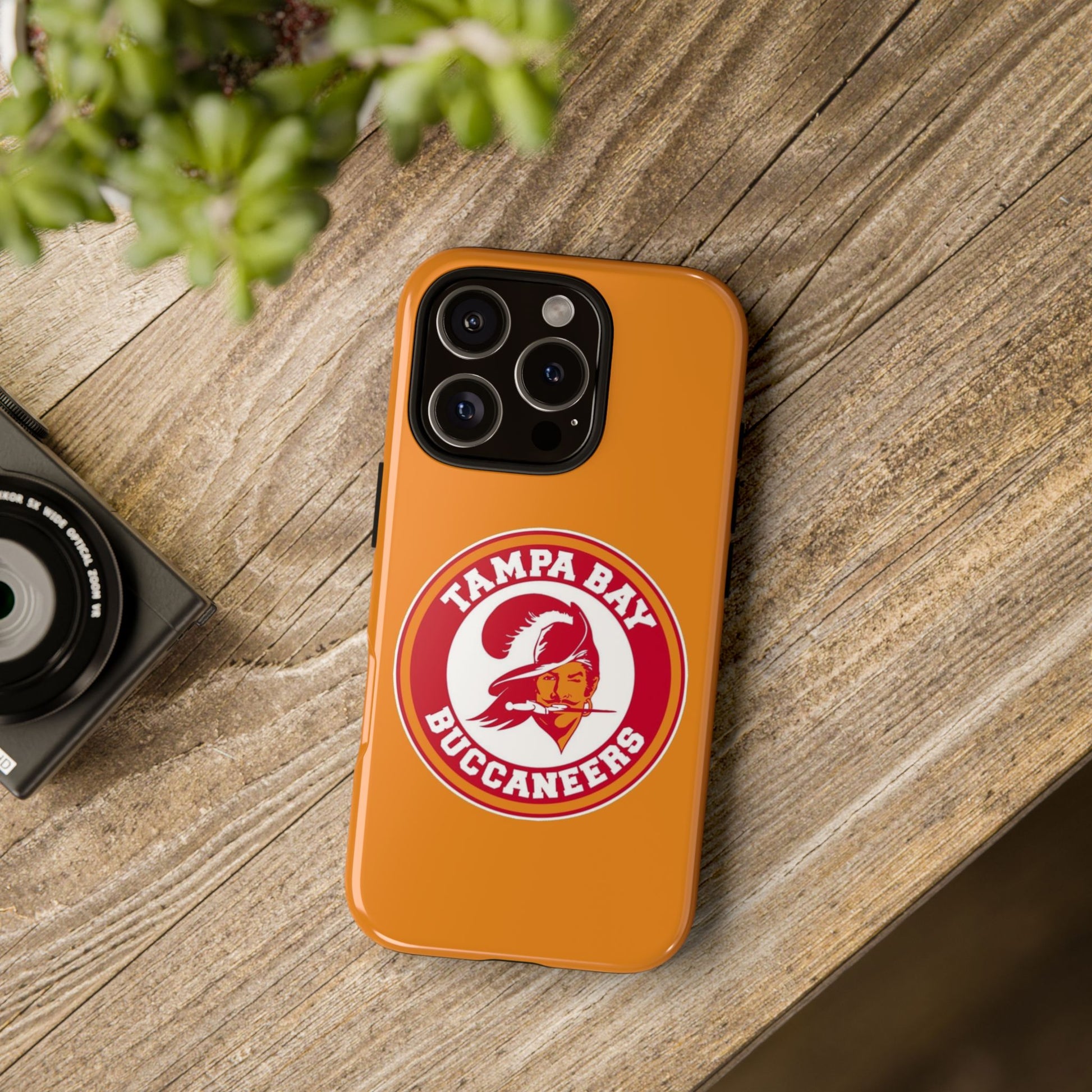 Classic Football Buccaneers Logo Tough Cases for iPhones, Samsung, and Pixel