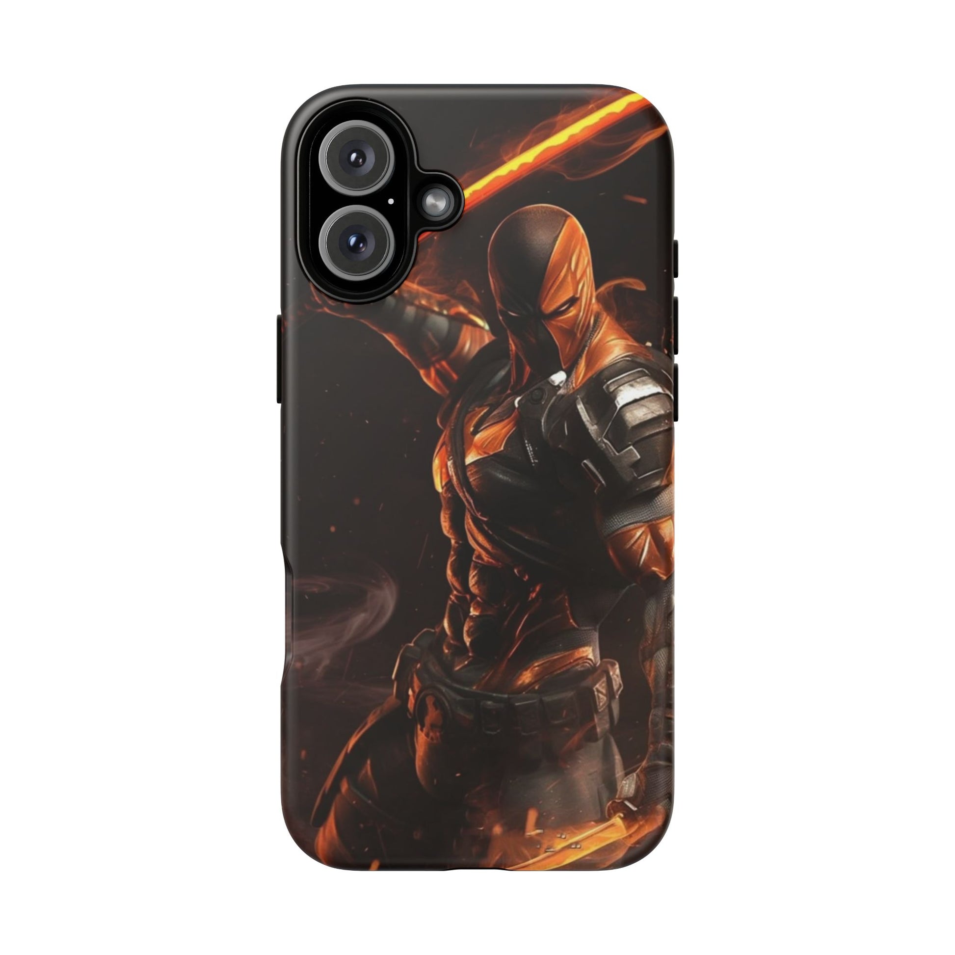 DC Comics Death Stroke Tough Cases for iPhones, Samsung, and Pixel