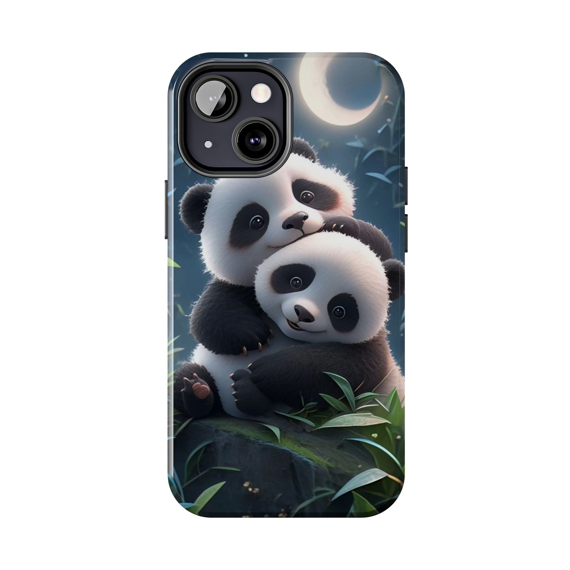 Hugging Pandas Theme Phone Cases for iPhones & Samsung Phones