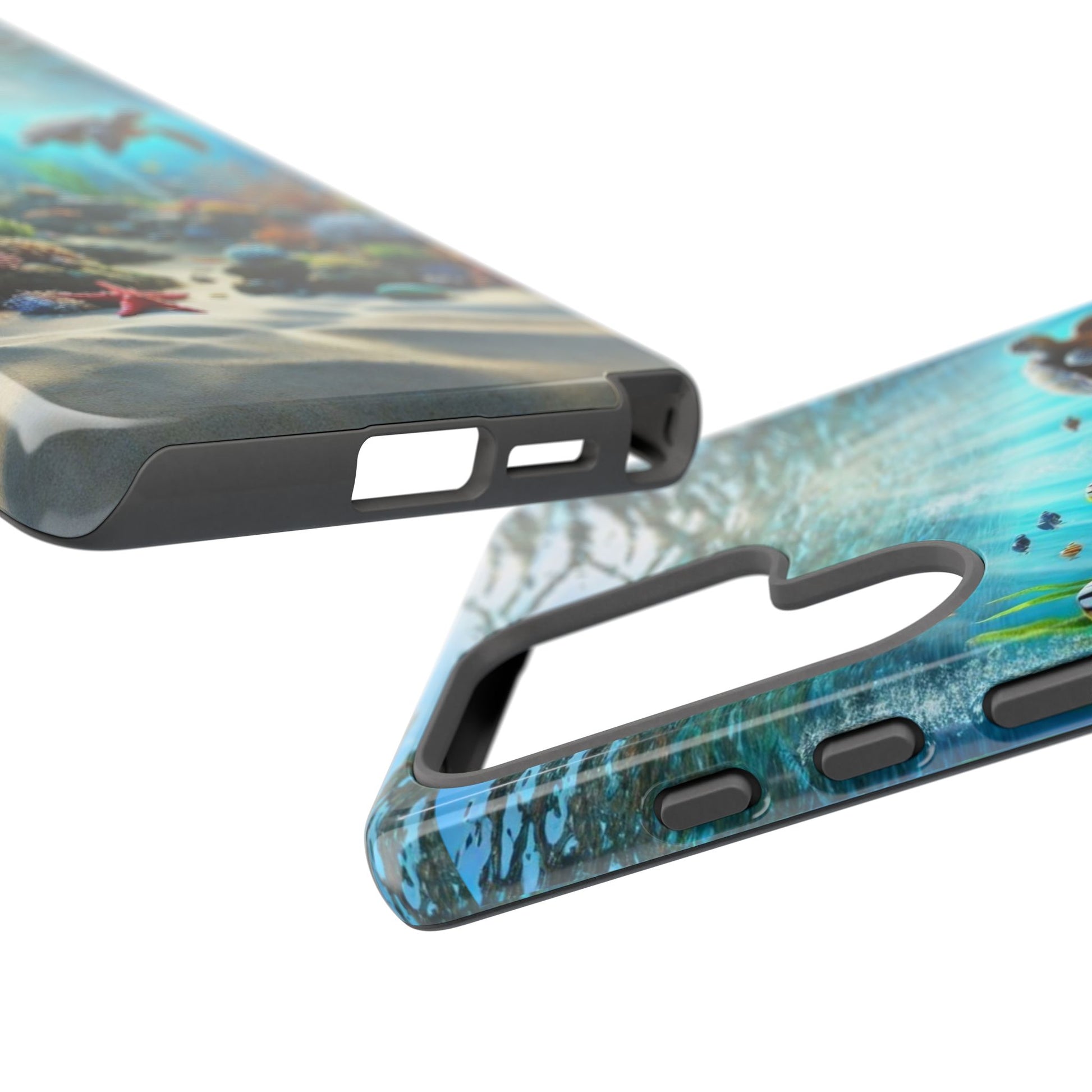 Under Sea Landscape Tough Cases for iPhones, Samsung, and Pixel