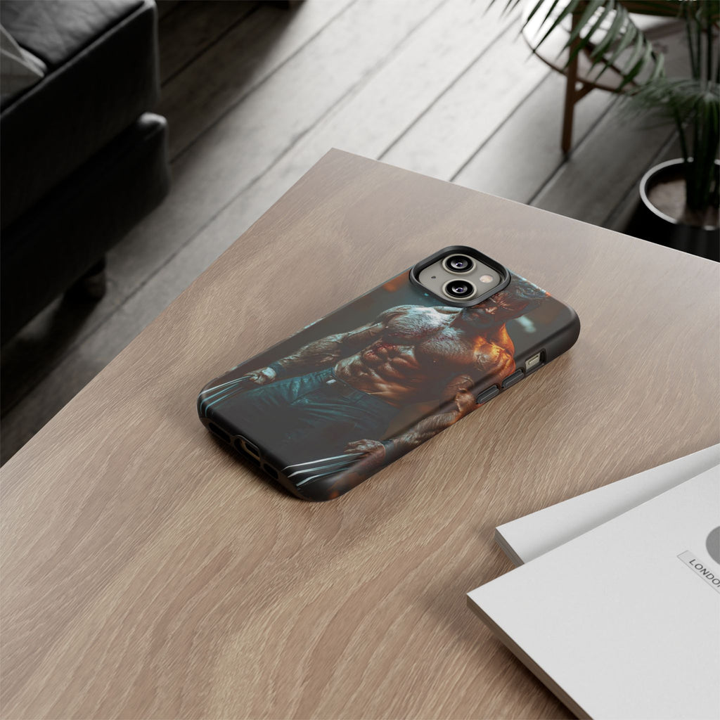 Marvel's Logan Wolverine Tough Cases for iPhones, Samsung, and Pixel