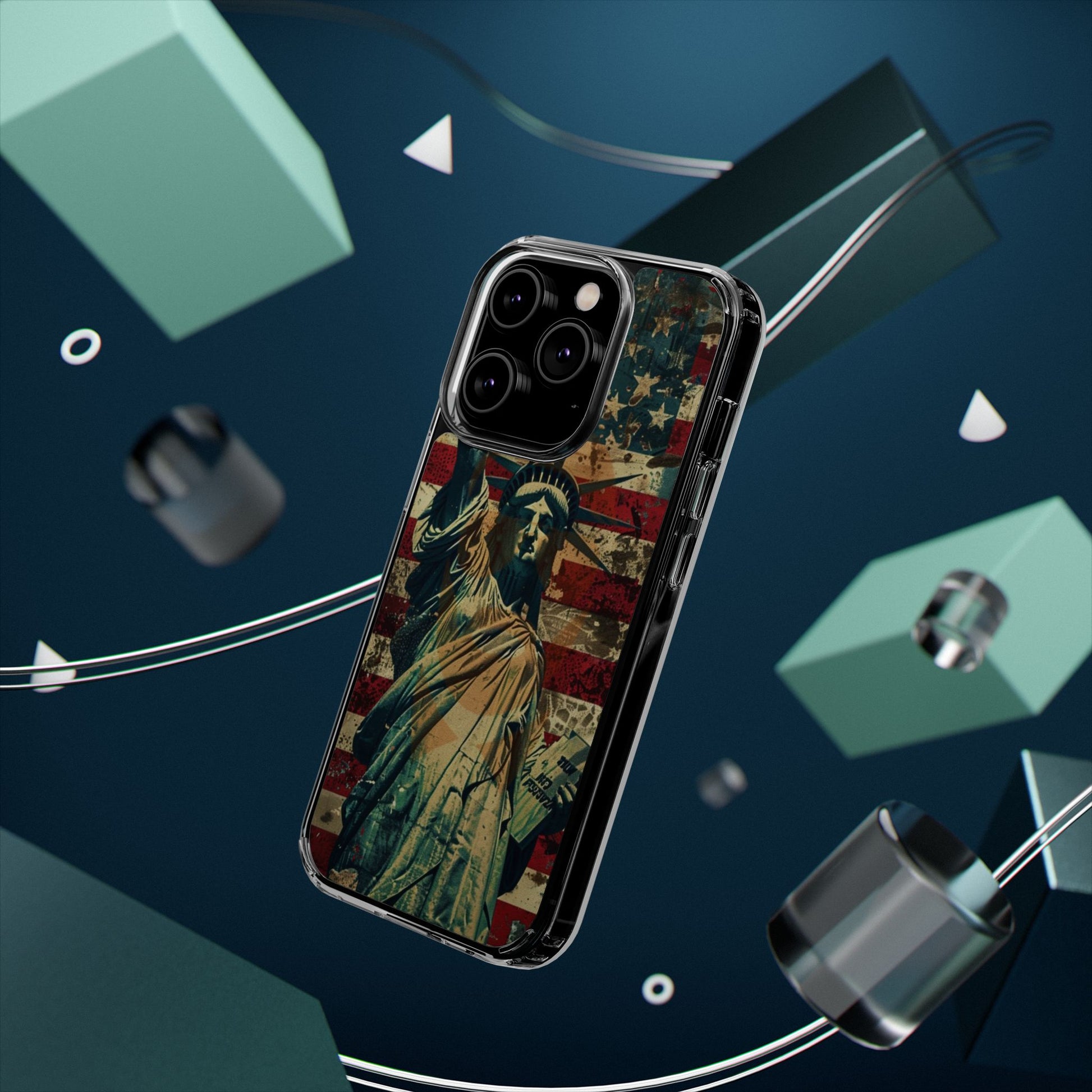 American Iconic Lady Liberty Themed Iphone, Samsung case