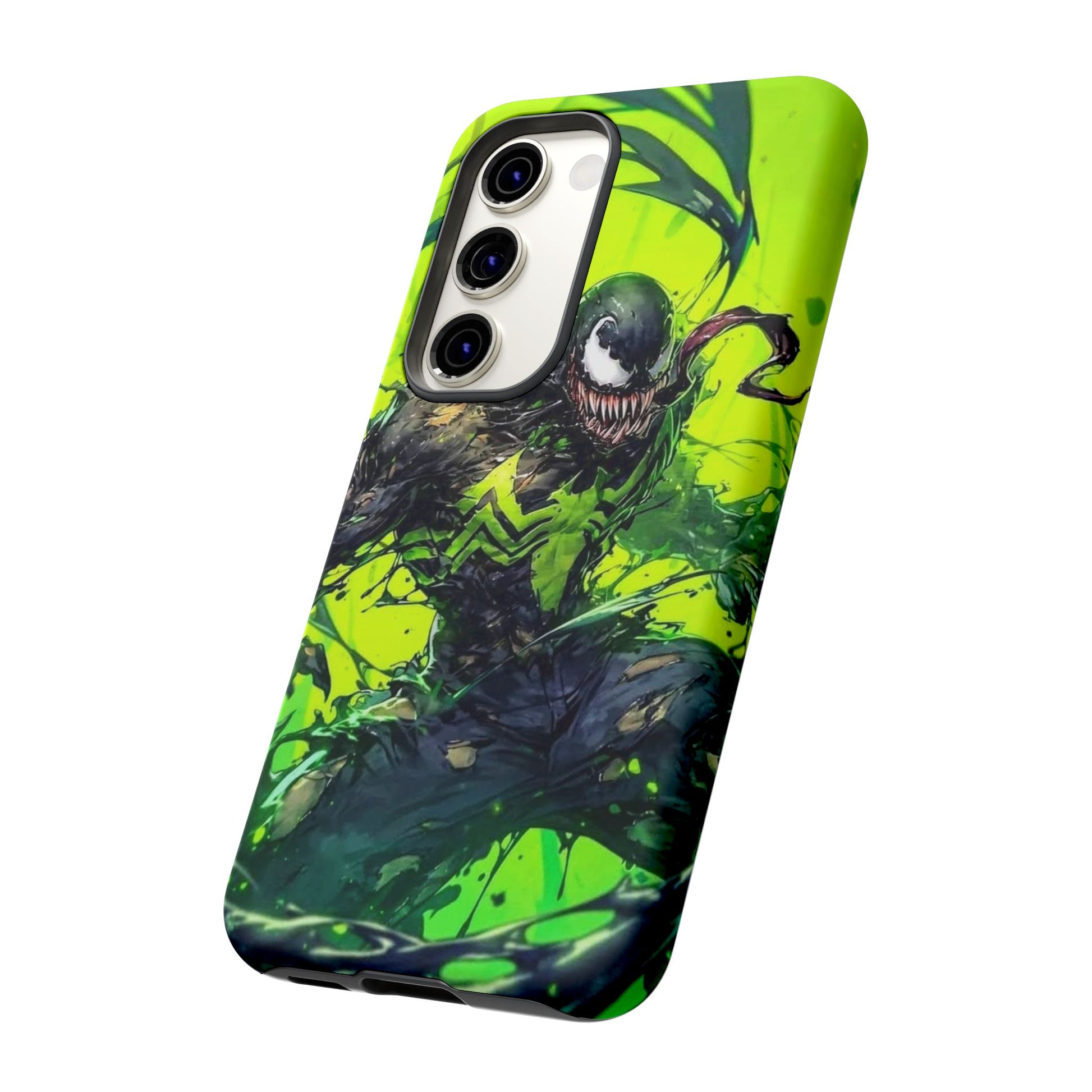 Evil Venom Phone Case, Tough Cases, Marvel Comics Phone for iPhones, Samsung, and Pixel