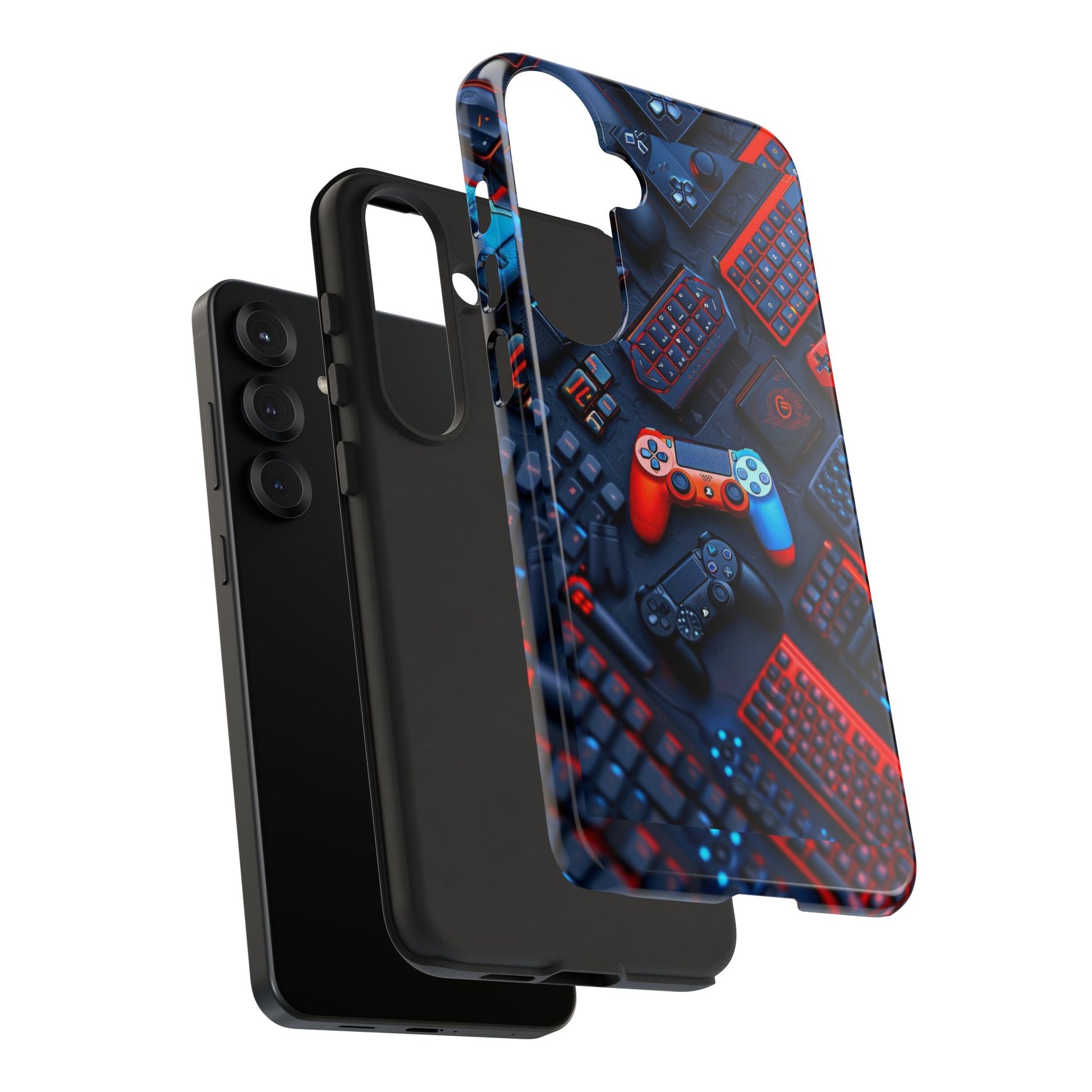 Gamer Themed Controllers Tough Cases for iPhones, Samsung, and Pixel
