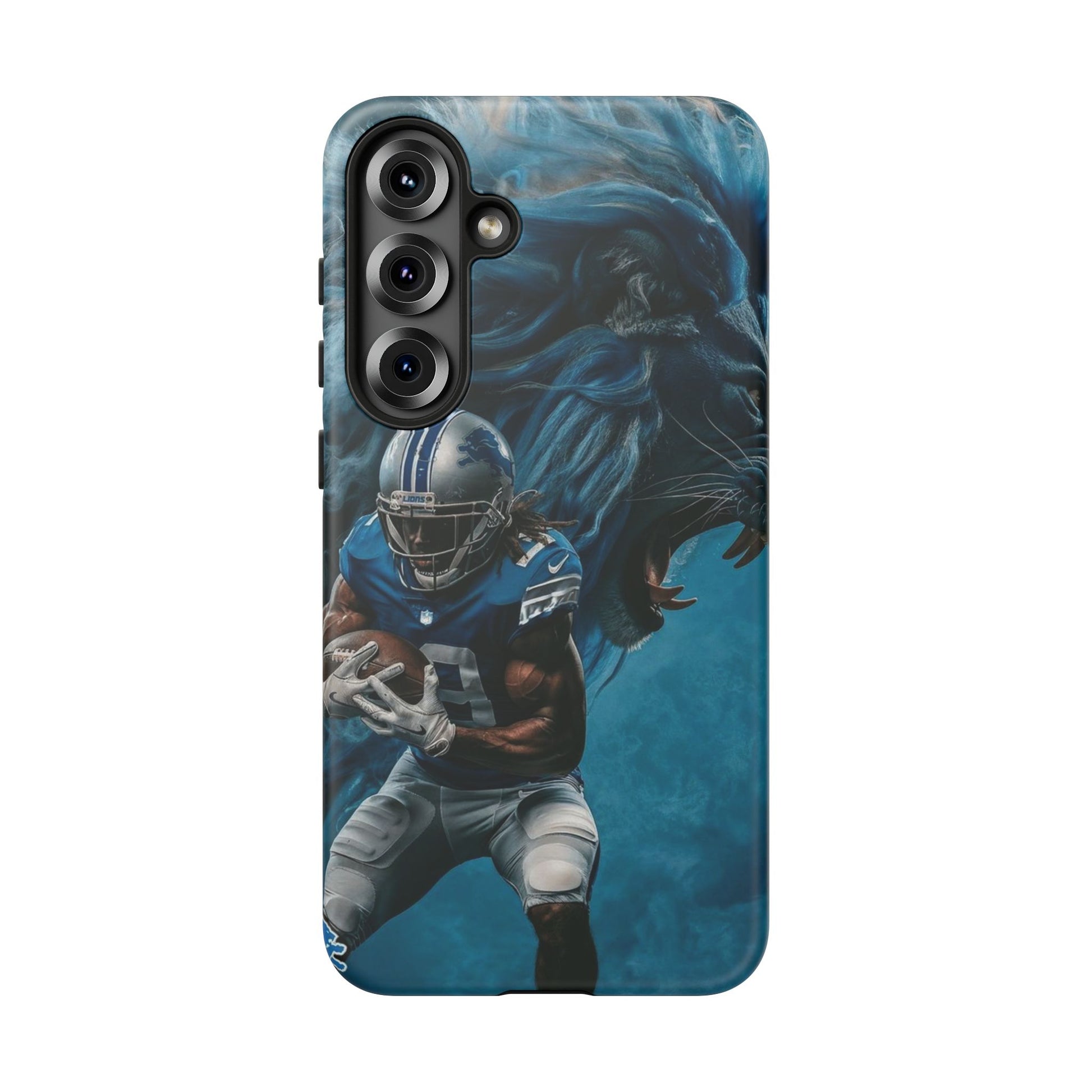Detroit Lions Player Football Phone Case, Tough Cases for iPhones, Samsung, and Pixel