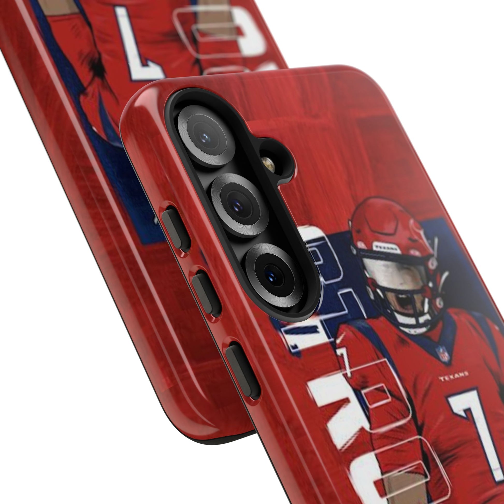 Houston Texans Football CJ Stroud Tough Cases for iPhones, Samsung, and Pixel