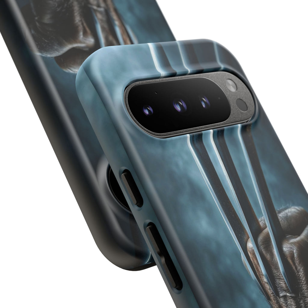 Logan's Claws Wolverine Tough Cases for iPhones, Samsung, and Pixel