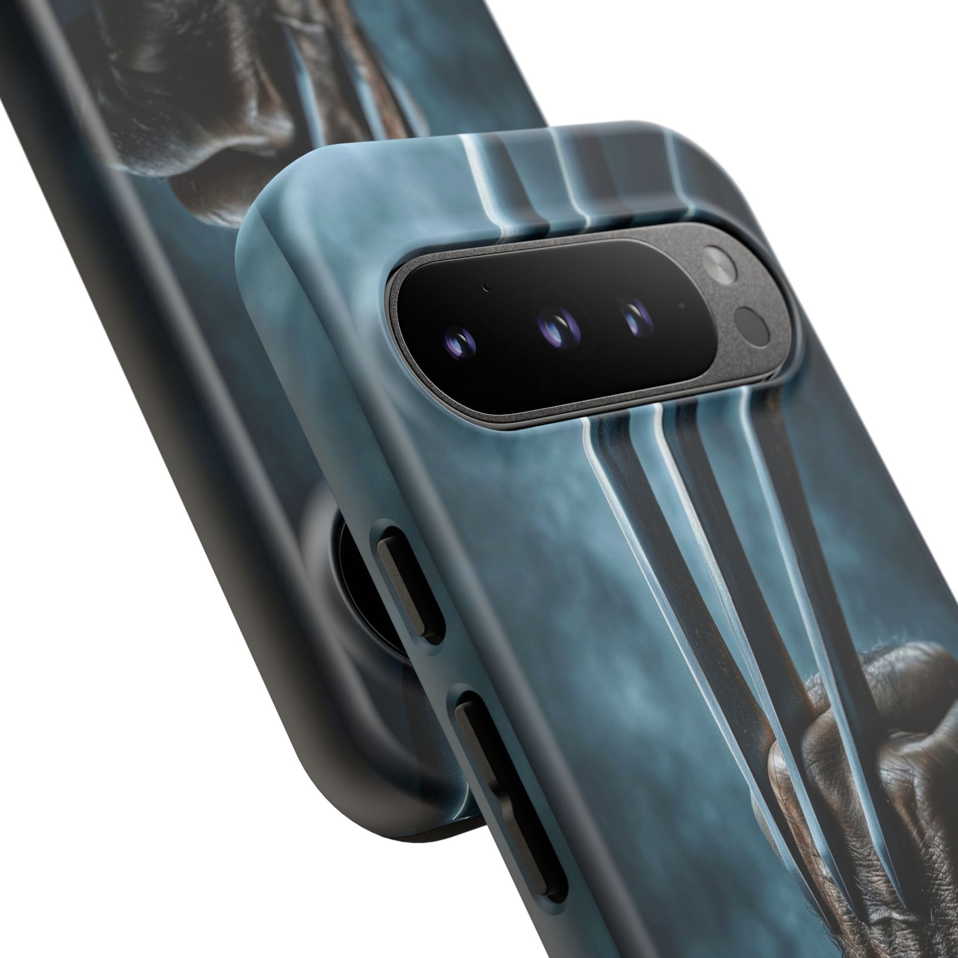 Logan's Claws Wolverine Tough Cases for iPhones, Samsung, and Pixel