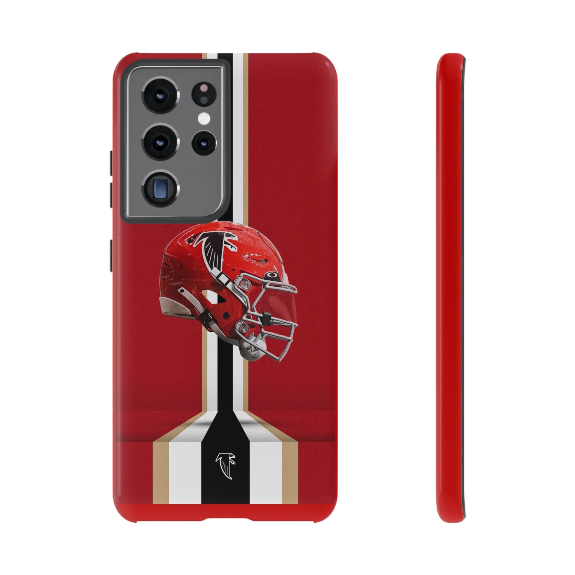 Atlanta Falcons Football Helmet Logo Tough Cases for iPhones, Samsung, and Pixel