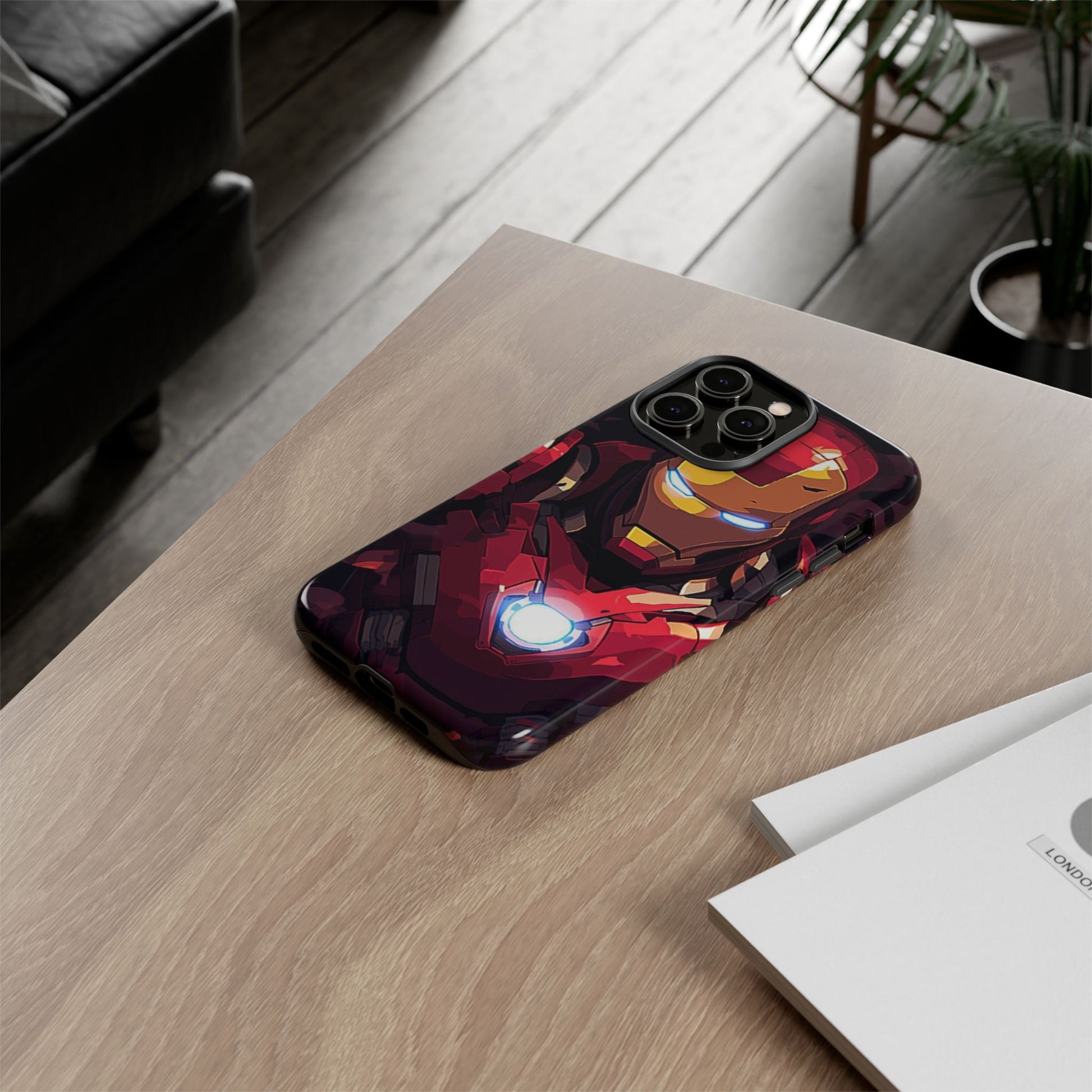 Invincible Iron Man Tough Cases for iPhones, Samsung, and Pixel
