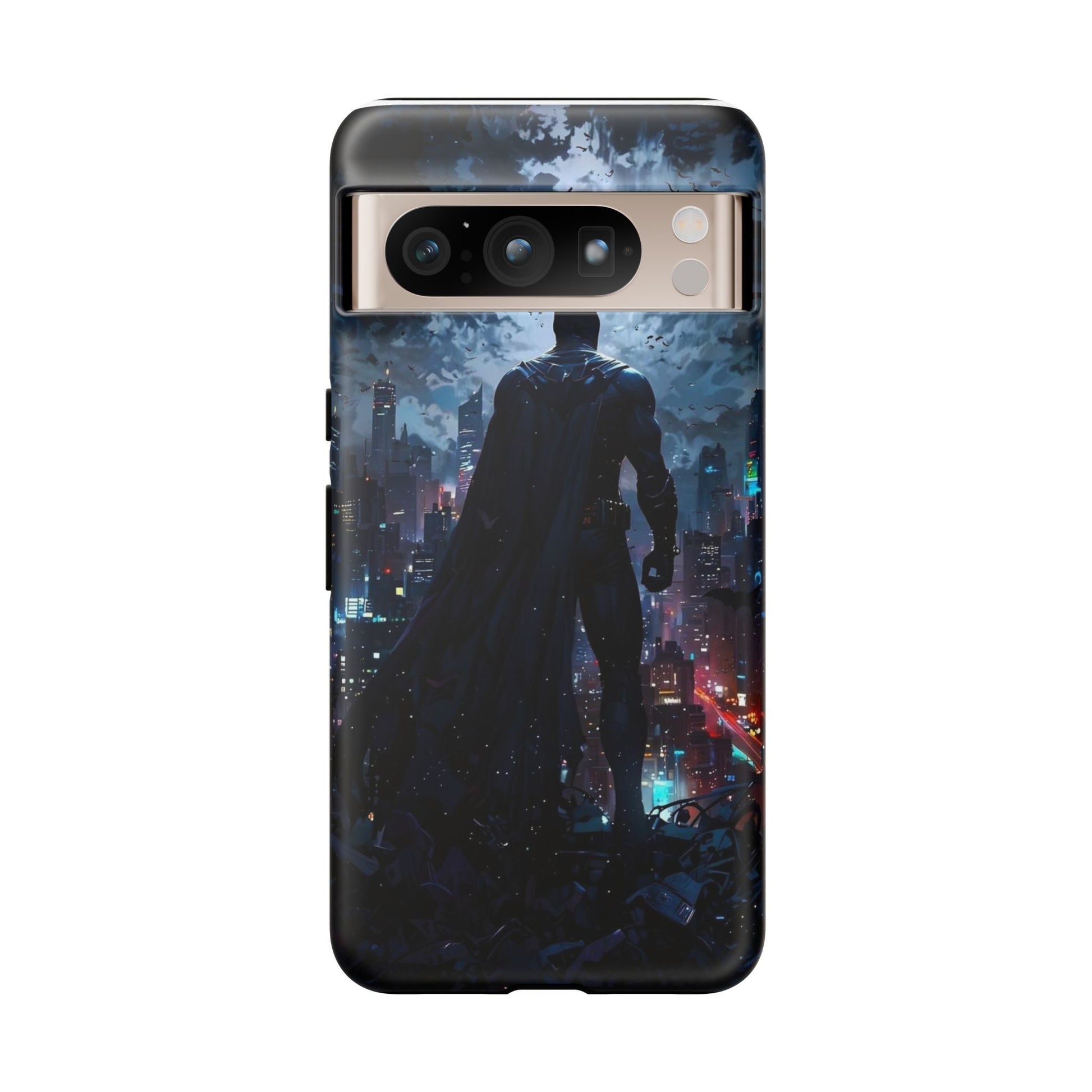 Gotham City Batman Tough Cases for iPhones, Samsung, and Pixel