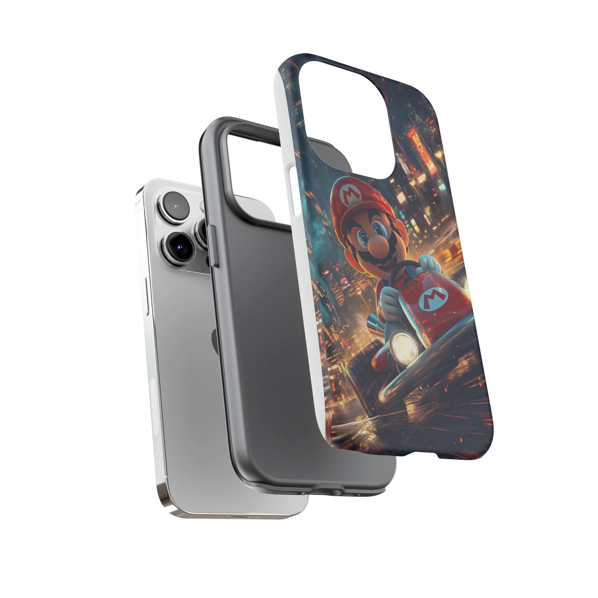 Super Mario Kart Phone Case, Tough Cases, Disney Phone for iPhones, Samsung, and Pixel
