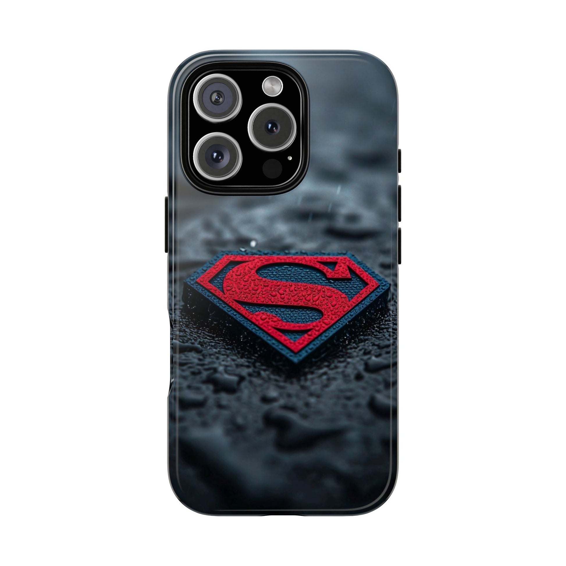 Superman Logo Tough Cases for iPhones, Samsung, and Pixel