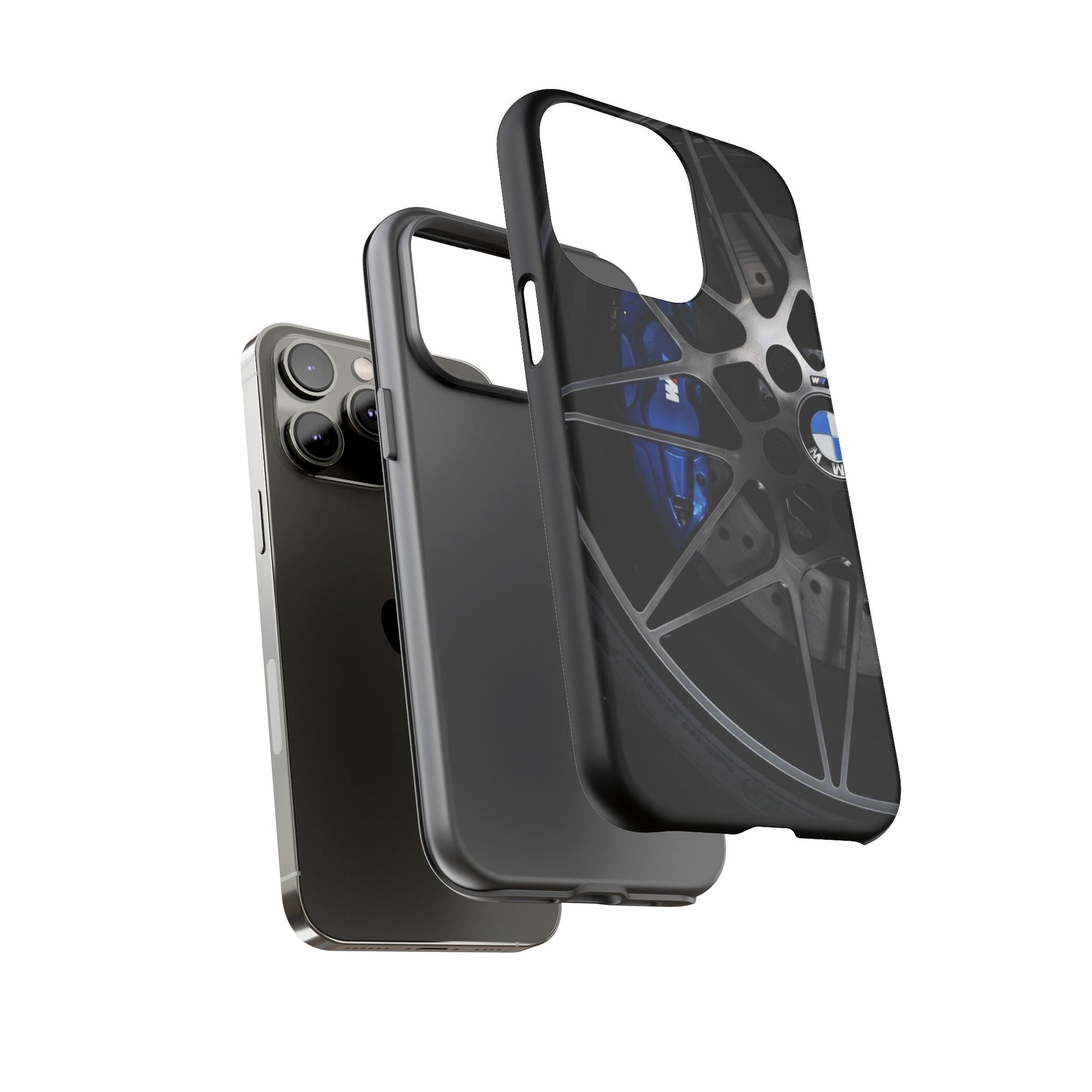 BMW M3 Racing Wheels Tough Cases for iPhones, Samsung, and Pixel