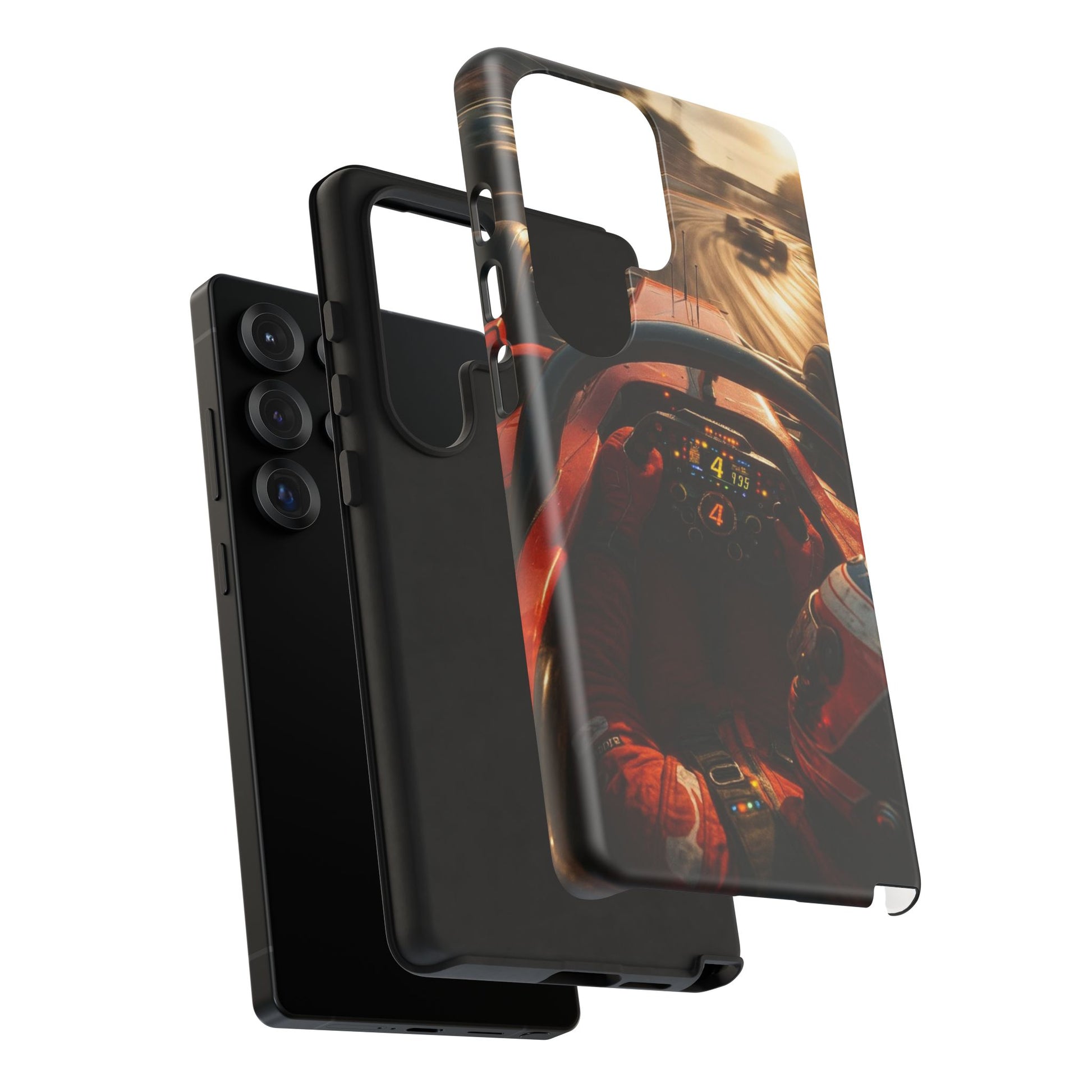 Formula 1 Cockpit Phone Case, Tough Cases for iPhones, Samsung, and Pixel