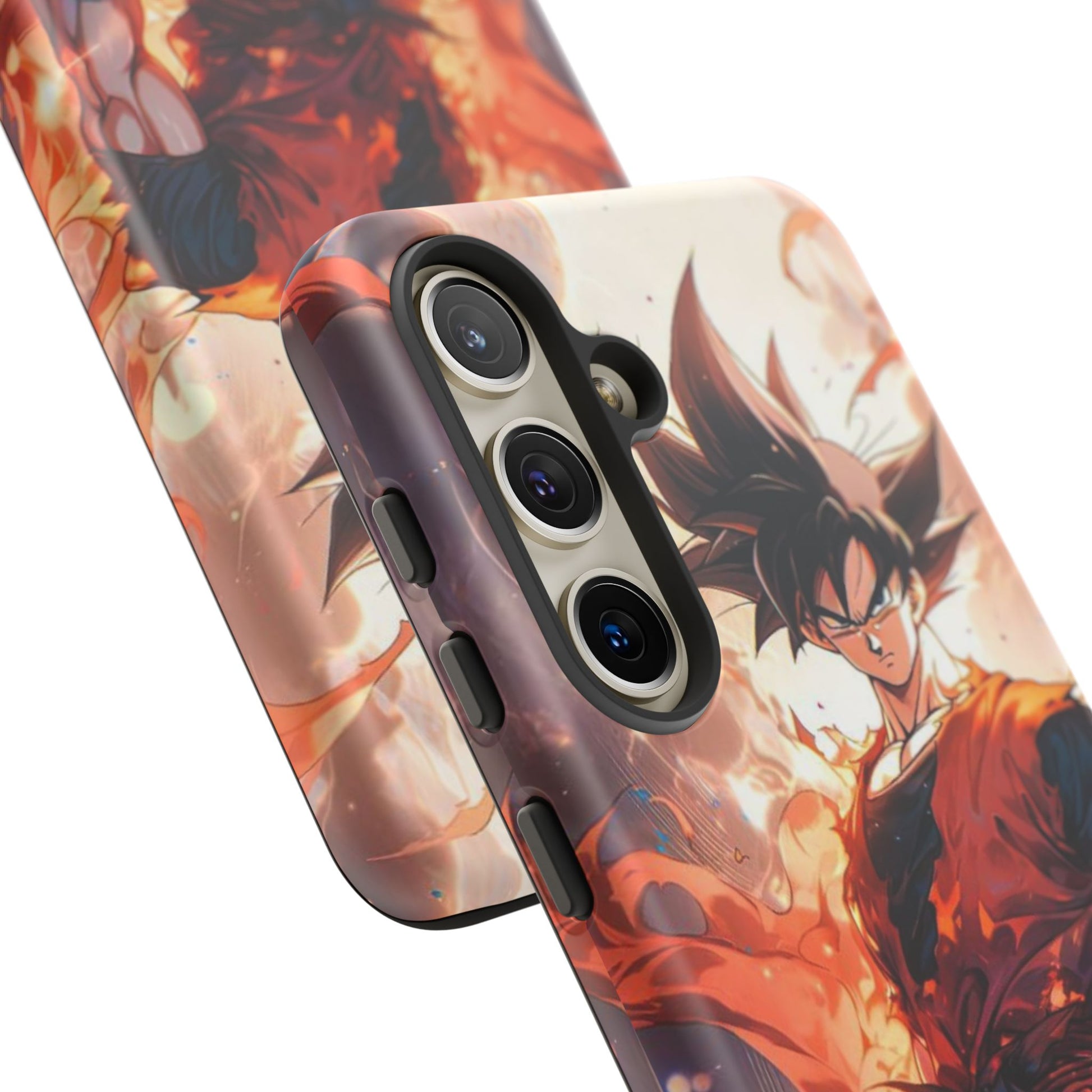 Anime Manga Dragon Ball Z Goku Tough Cases for iPhones, Samsung, and Pixel