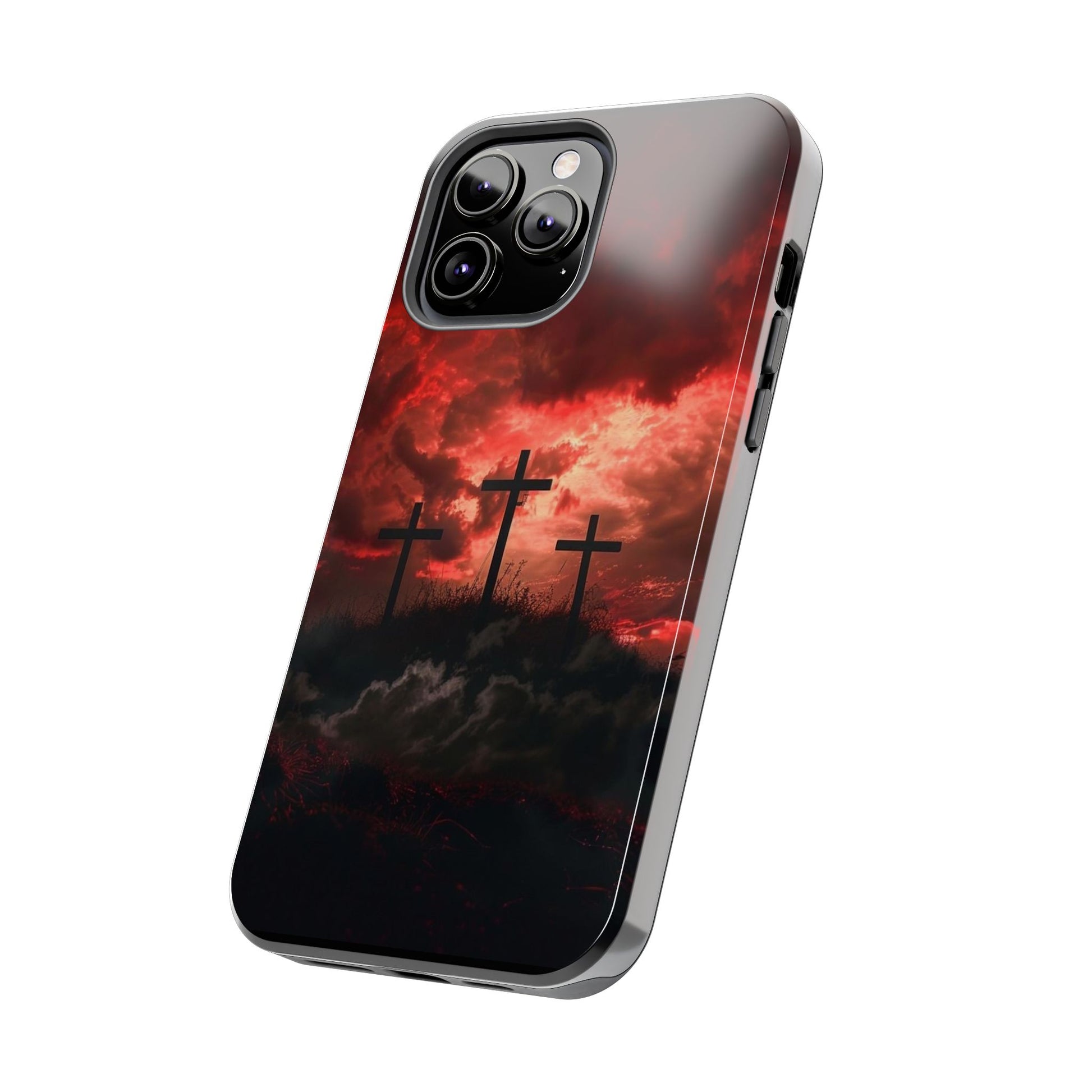 Crosses at Golgotha Christian Cases for iPhones & Samsung Phones