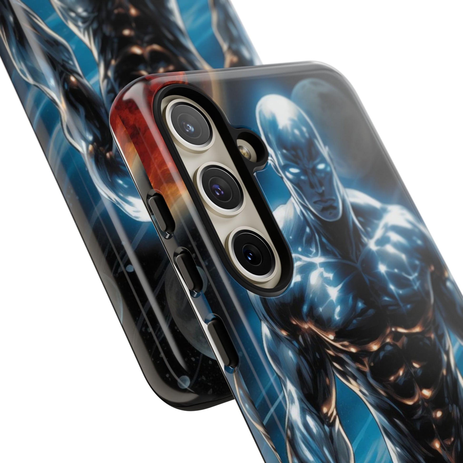 The Silver Surfer Comic Art Phone Case, Tough Cases for iPhones, Samsung, and Pixel