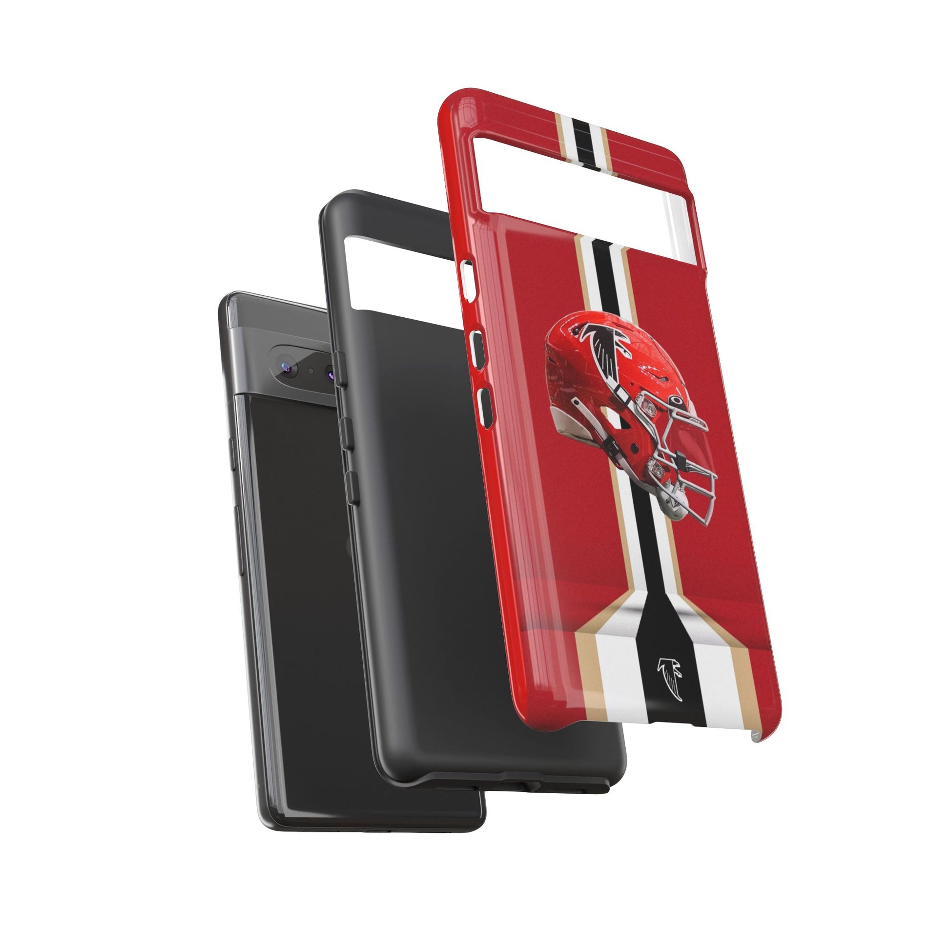 Atlanta Falcons Football Helmet Logo Tough Cases for iPhones, Samsung, and Pixel