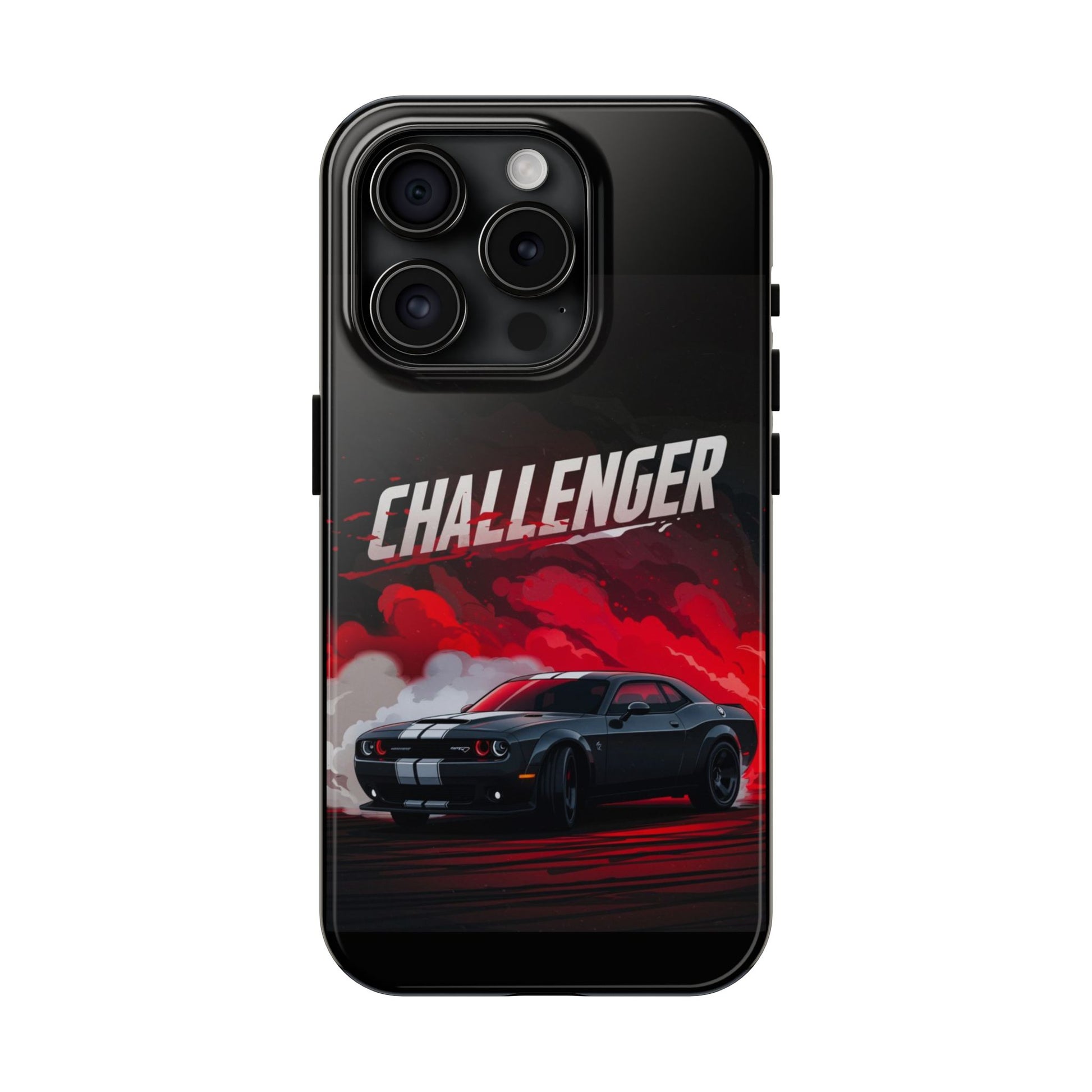Dodge Challenger Muscle Car Hellcat Tough Phone Cases for Iphones & Samsung Phones Durable