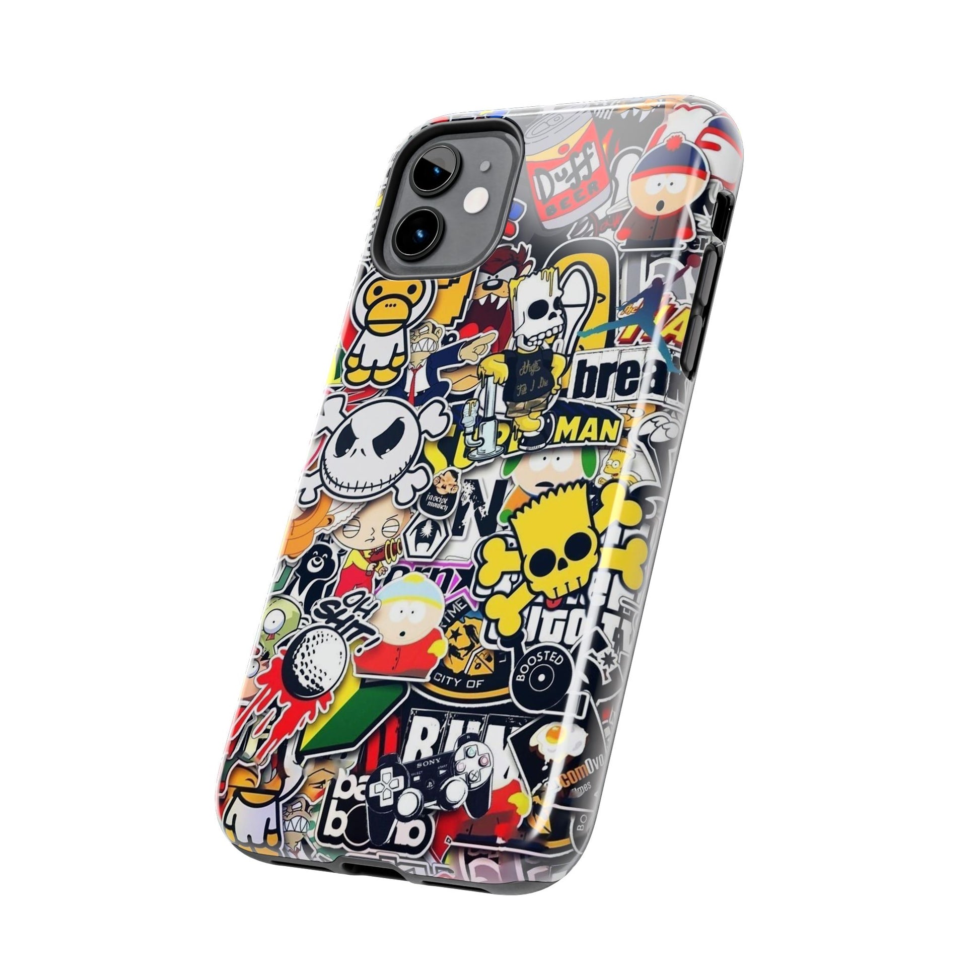 Sticker Bomb Theme Phone Case for iPhone & Samsung Galaxy Phones