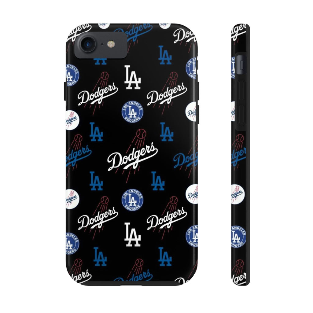 Dodgers Baseball Pattern Phone Cases for Iphones & Samsung Phones Durable