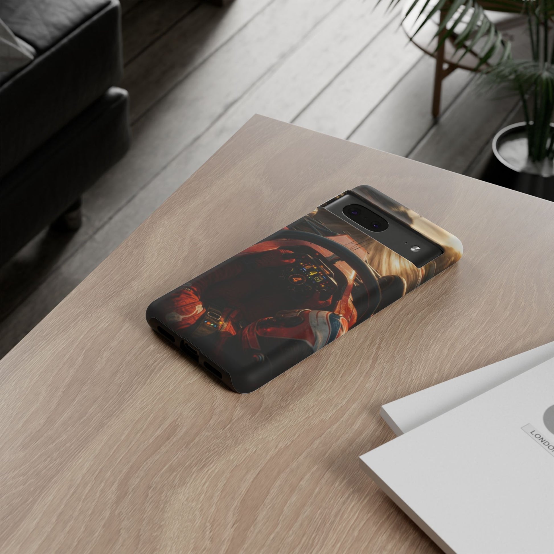 Formula 1 Cockpit Phone Case, Tough Cases for iPhones, Samsung, and Pixel