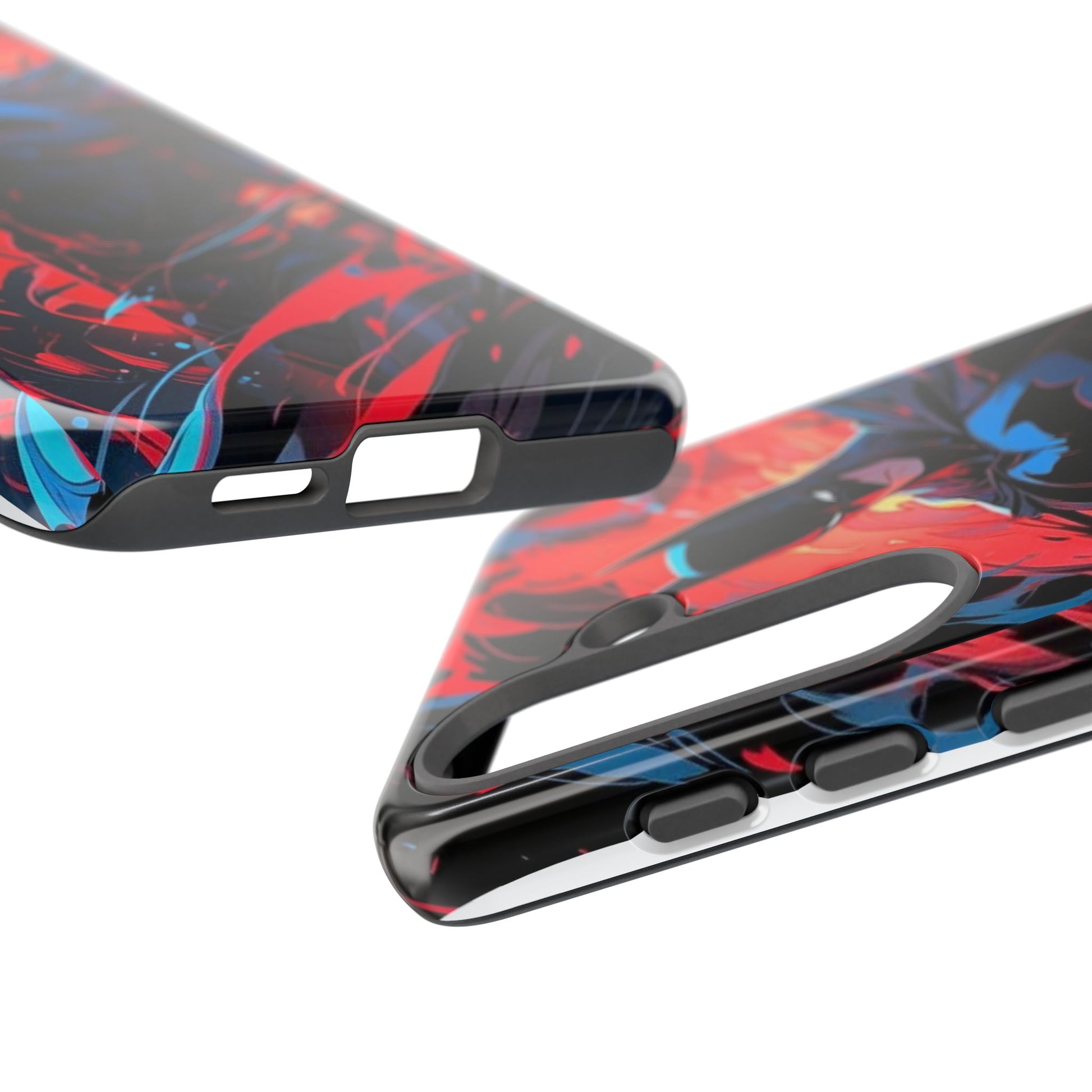 The Dark Knight Batman Art Tough Cases for iPhones, Samsung, and Pixel