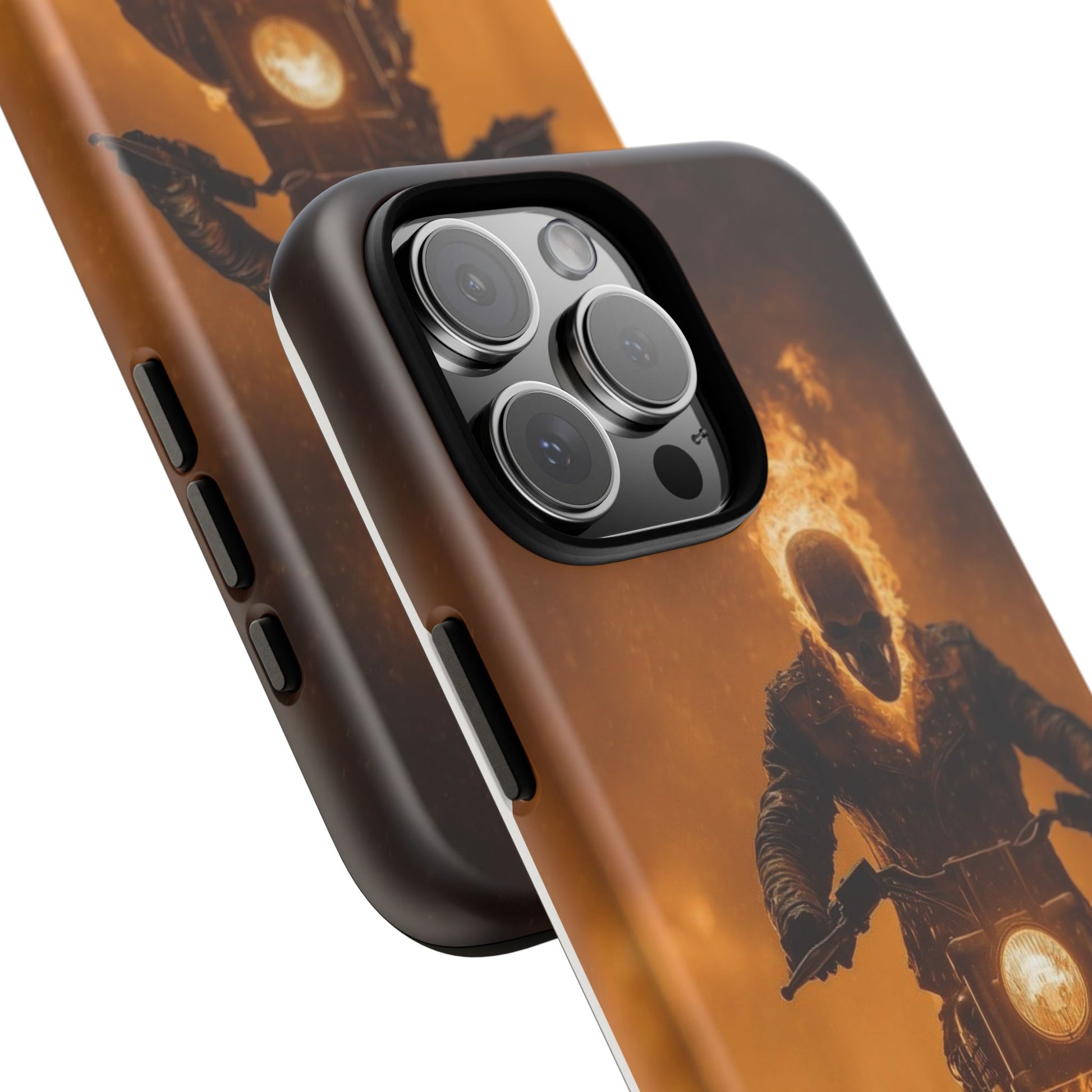 Marvel's Ghostrider Tough Cases for iPhones, Samsung, and Pixel