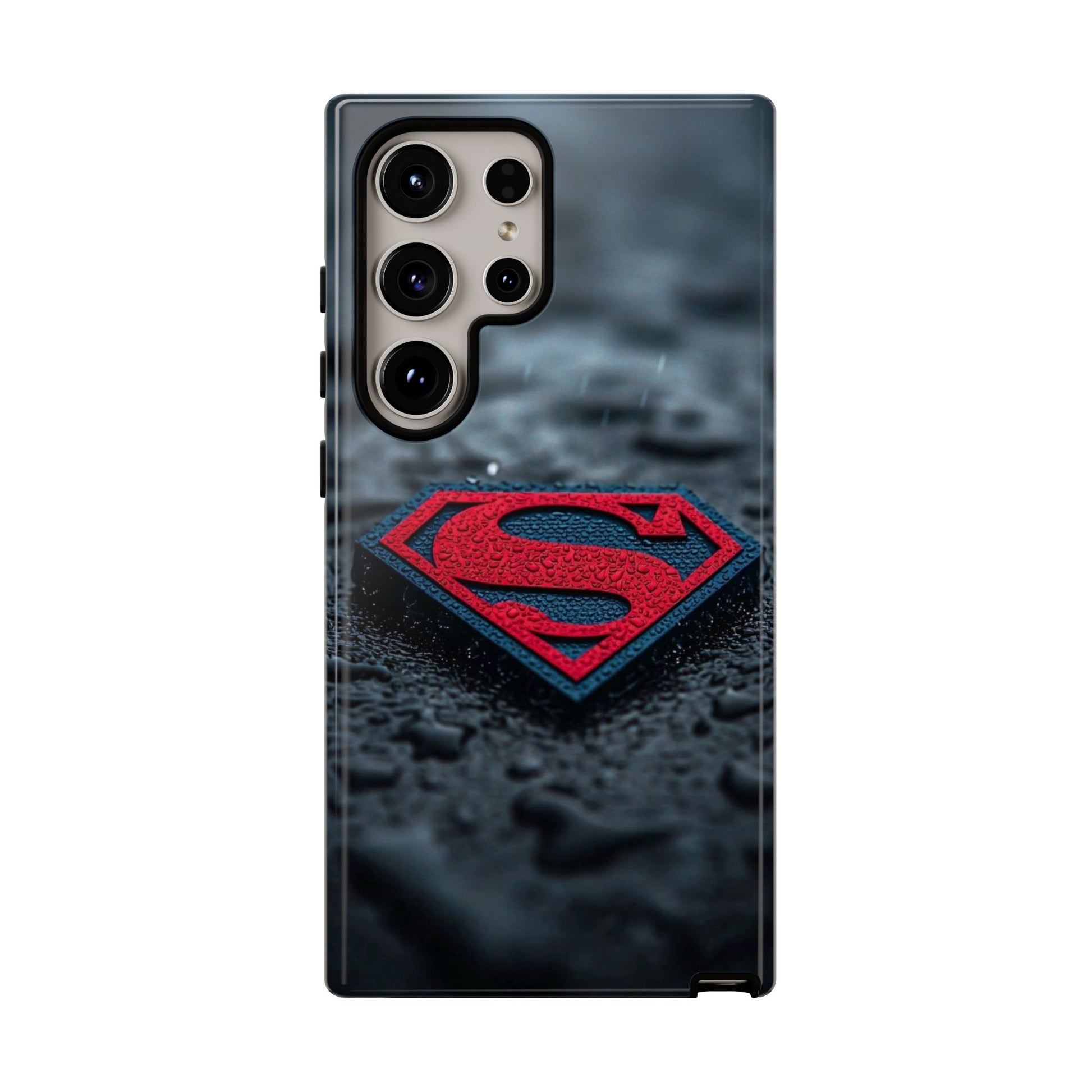 Superman Logo Tough Cases for iPhones, Samsung, and Pixel