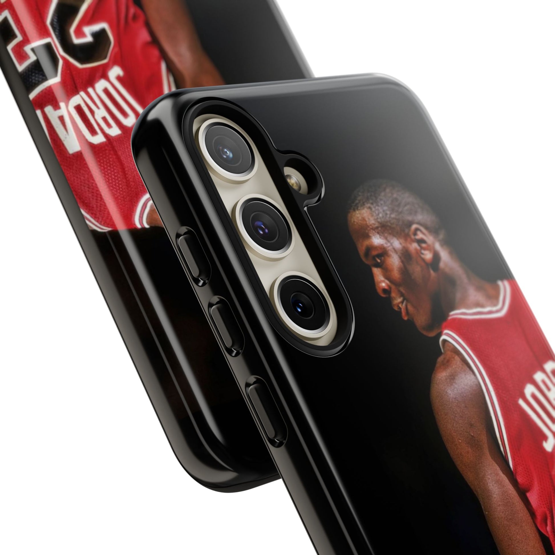 Basketball Legend Michael Jordan Tough Cases for iPhones, Samsung, and Pixel
