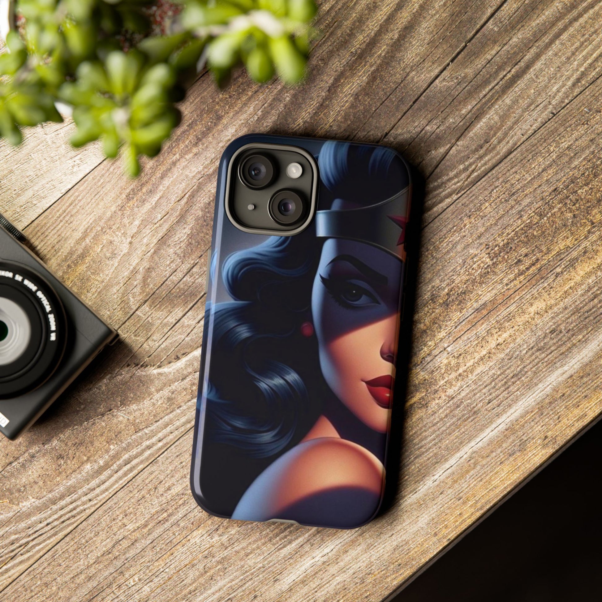 Classic Comics Wonder Woman Tough Cases for iPhones, Samsung, and Pixel