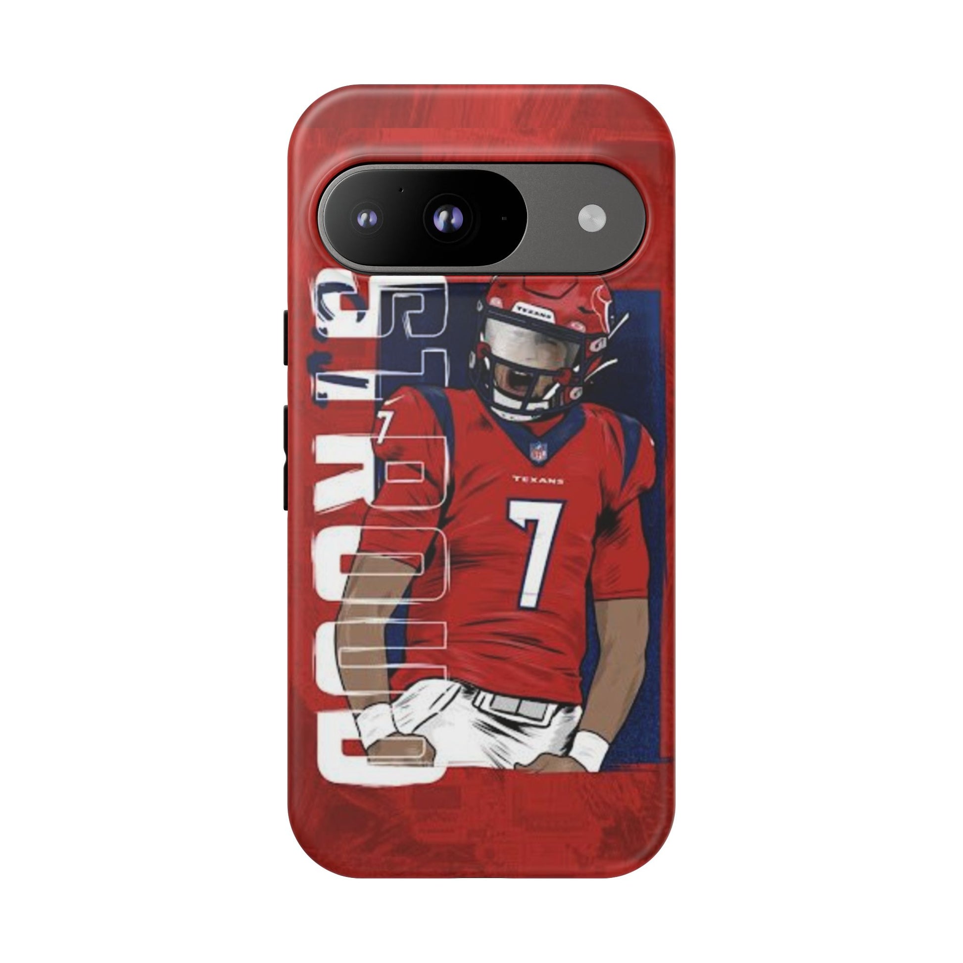 Houston Texans Football CJ Stroud Tough Cases for iPhones, Samsung, and Pixel