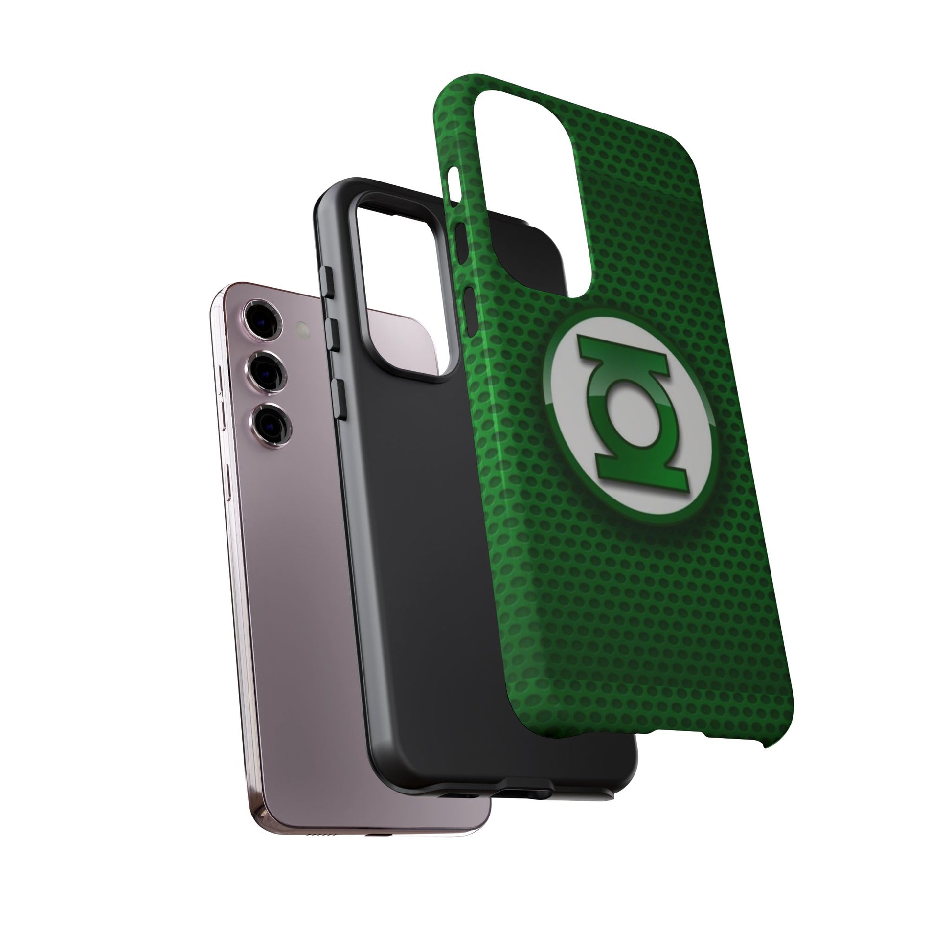 Green Lantern Logo Phone Case, Tough Cases, DC Case for iPhones, Samsung, and Pixel