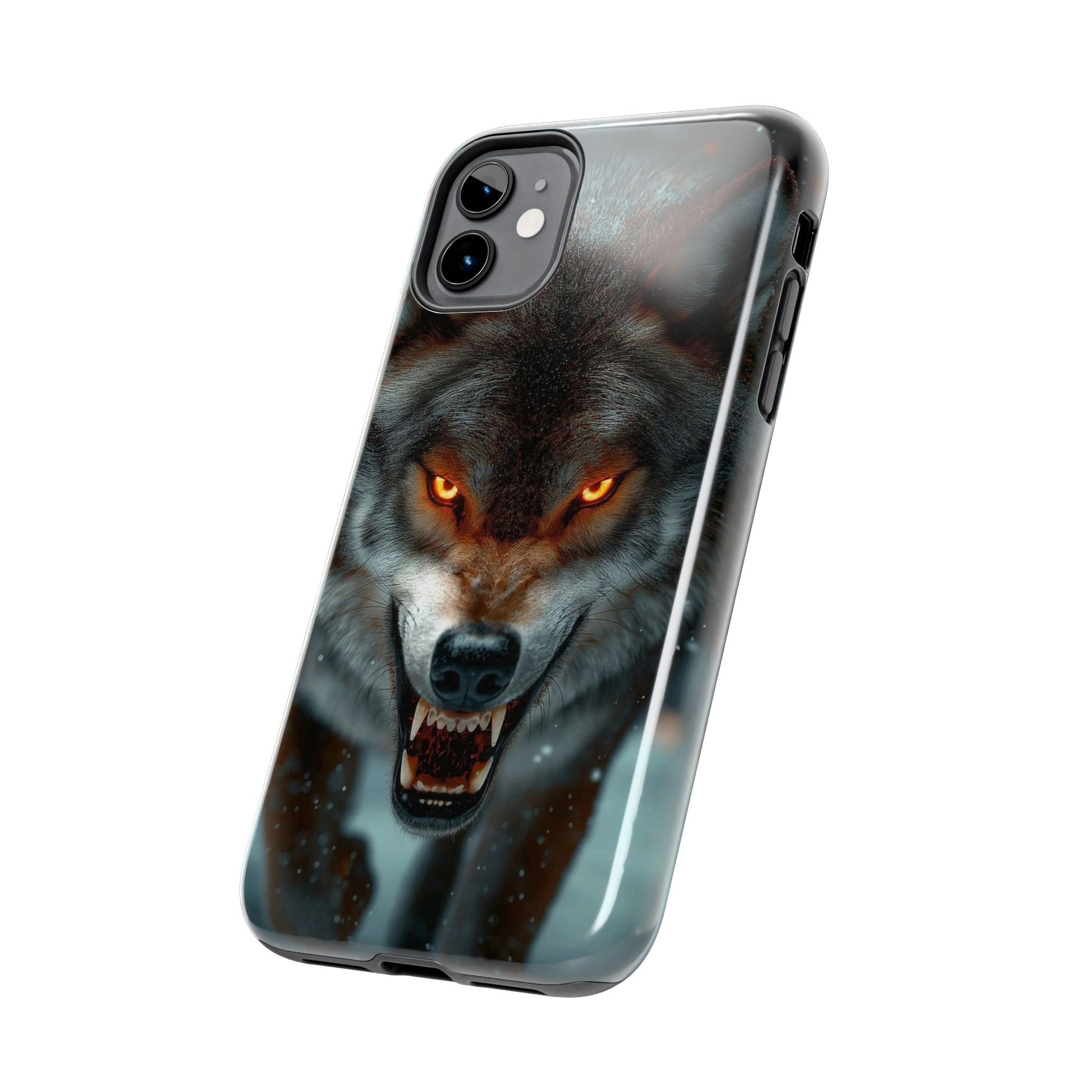 Alpha Male Wolf Themed Tough Phone Cases for Iphones & Samsung Phones