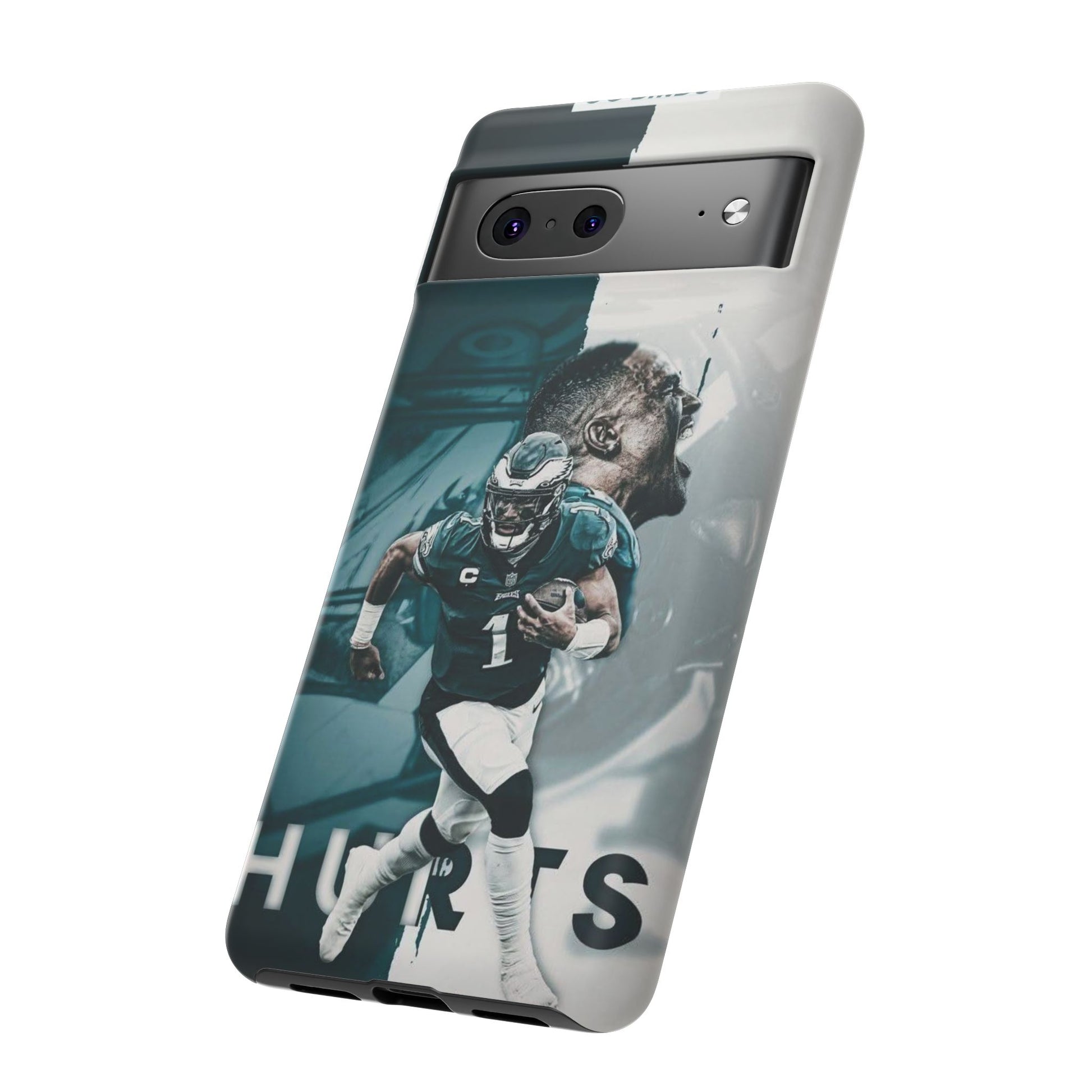 Jalen Hurts Eagles Football Tough Cases for iPhones, Samsung, and Pixel