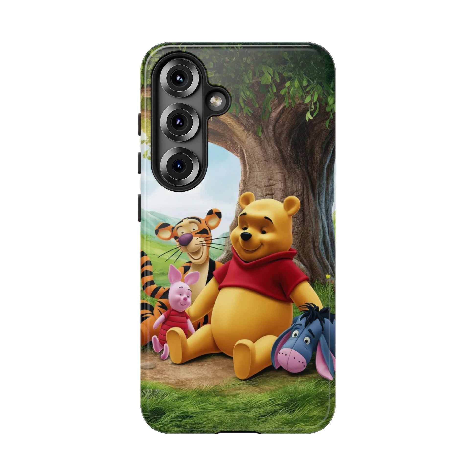Cute Pooh Bear Phone Case, Tough Cases, Disney Phone for iPhones, Samsung, and Pixel