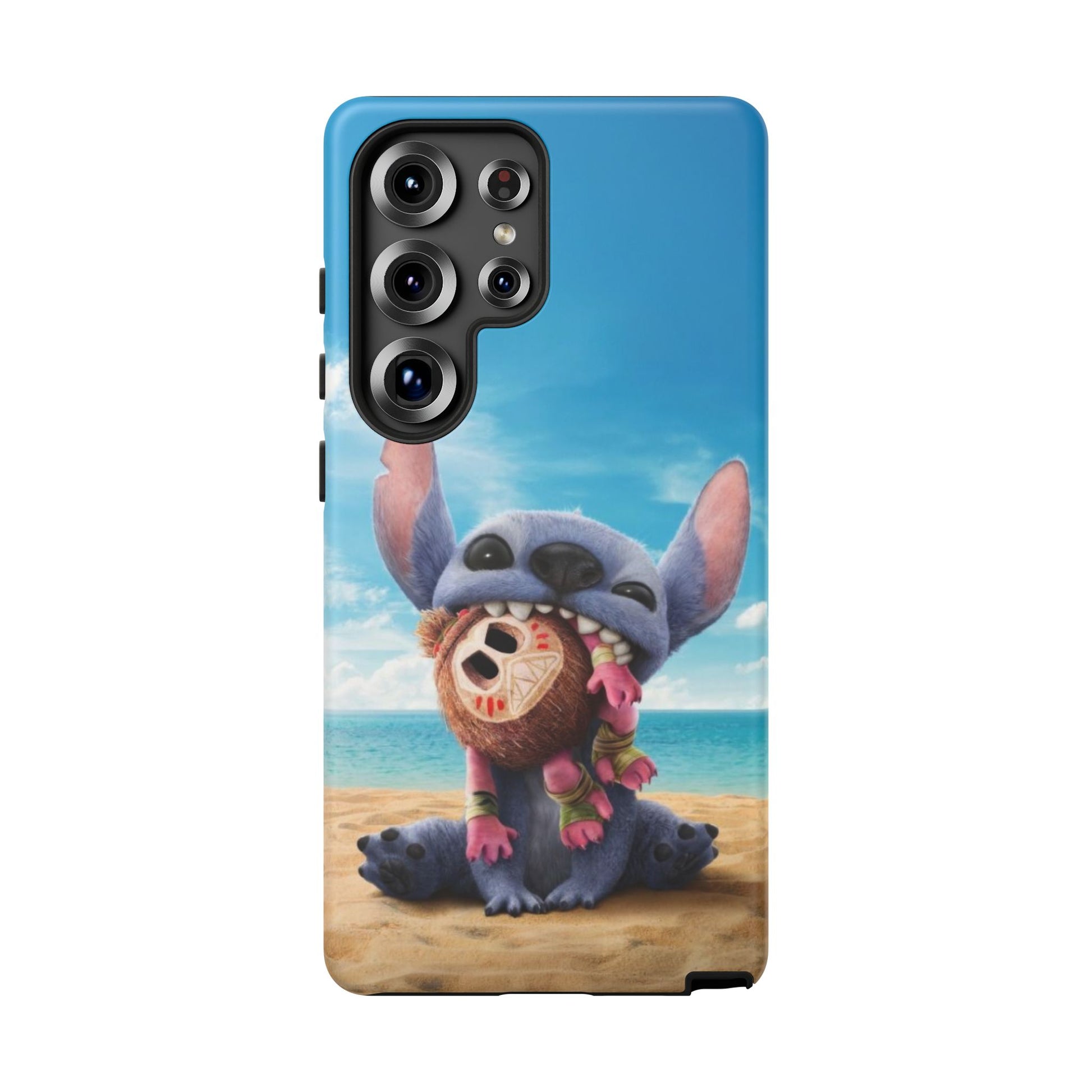 Stitch Beach Sunset Landscape Phone Case for iPhone, Samsung Galaxy, & Pixel Phones