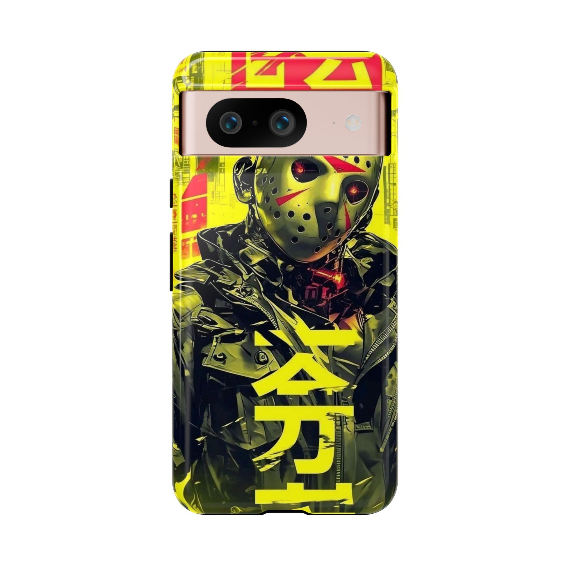 Cyberpunk X Jason Voorhees Tough Cases for iPhones, Samsung, and Pixel