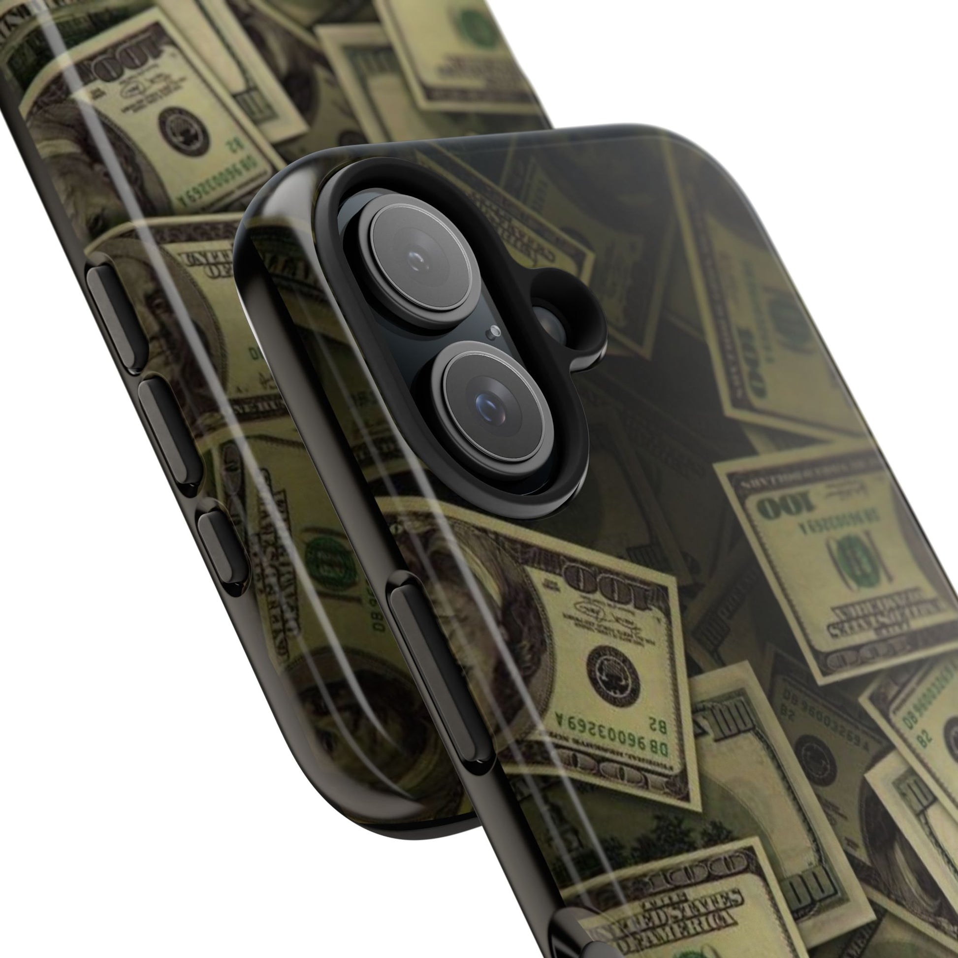 Money Pattern Print Theme Phone Case for iPhone & Samsung Galaxy Phones