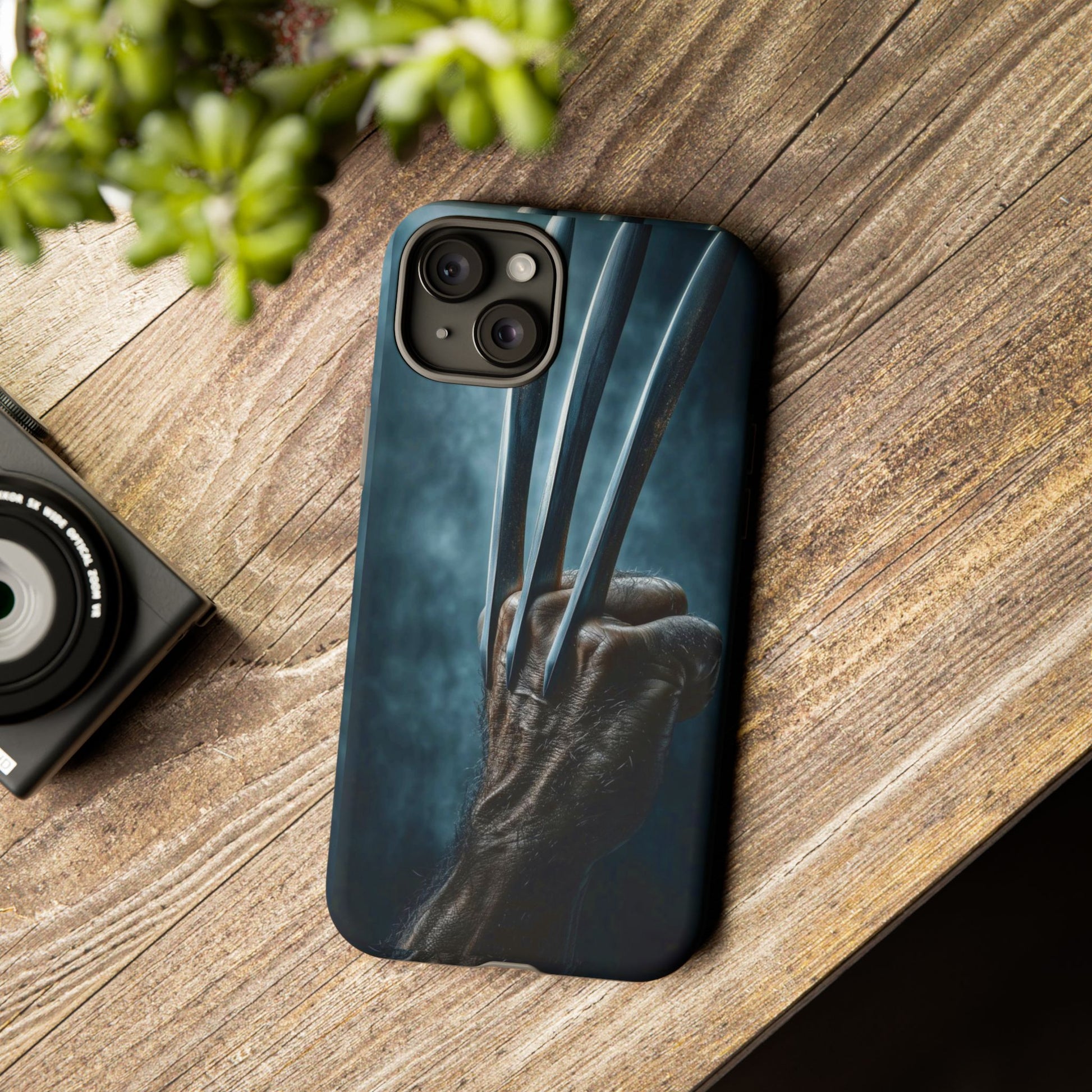 Logan's Claws Wolverine Tough Cases for iPhones, Samsung, and Pixel