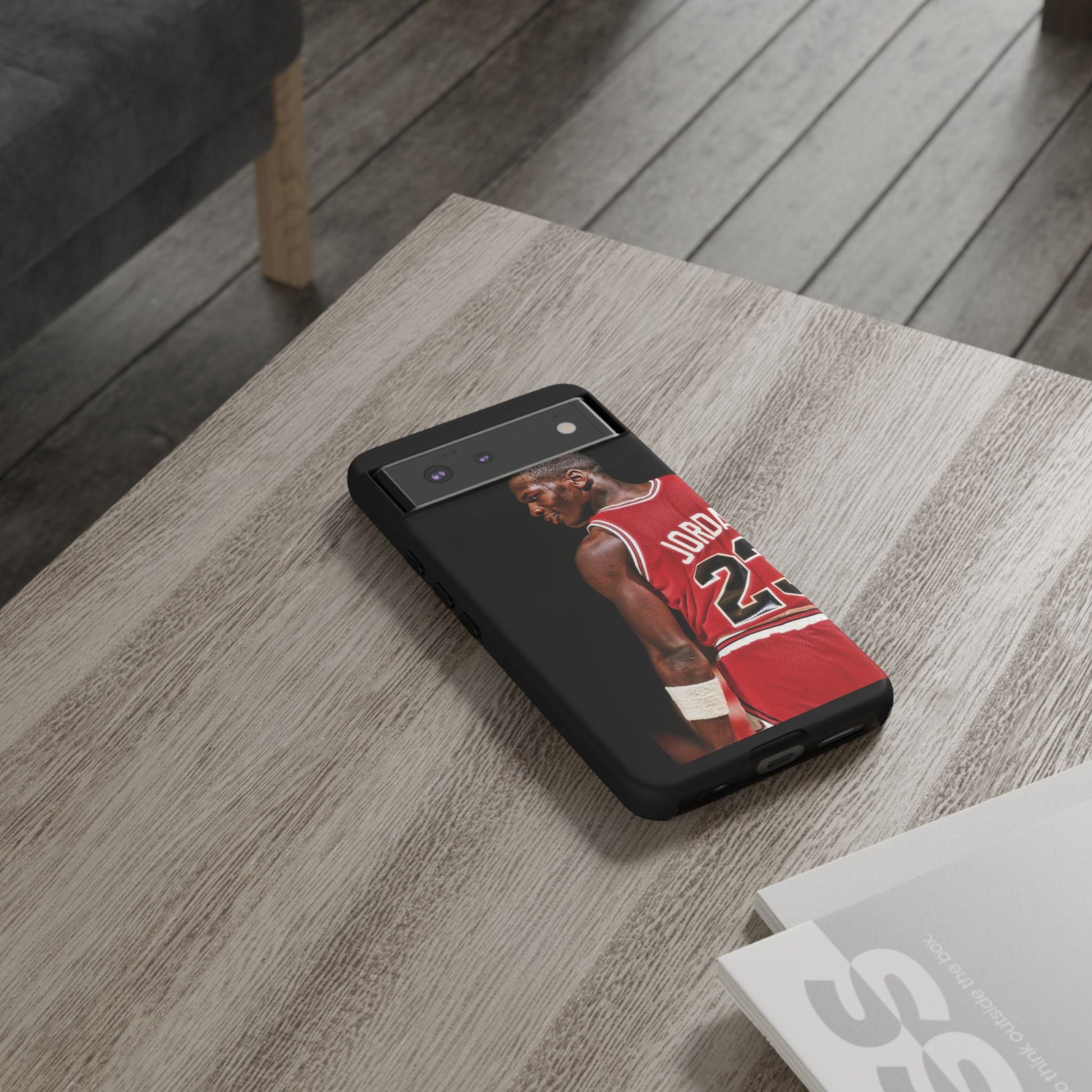 Basketball Legend Michael Jordan Tough Cases for iPhones, Samsung, and Pixel