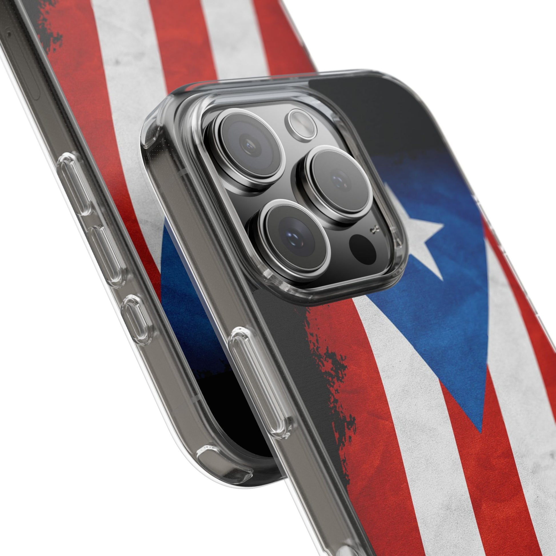 Puerto Rican Flag Art Inspired Iphone and Samsung Protective case