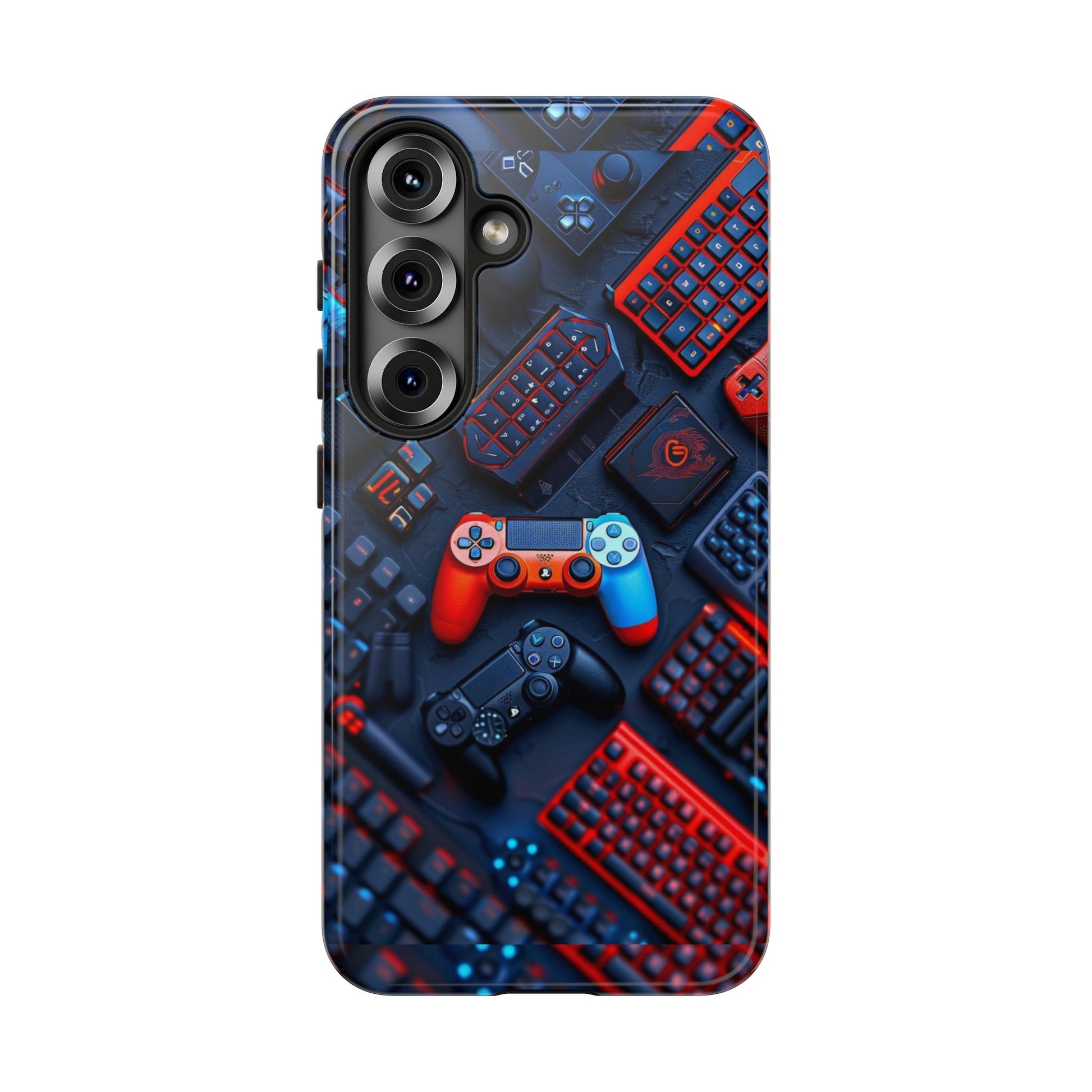 Gamer Themed Controllers Tough Cases for iPhones, Samsung, and Pixel