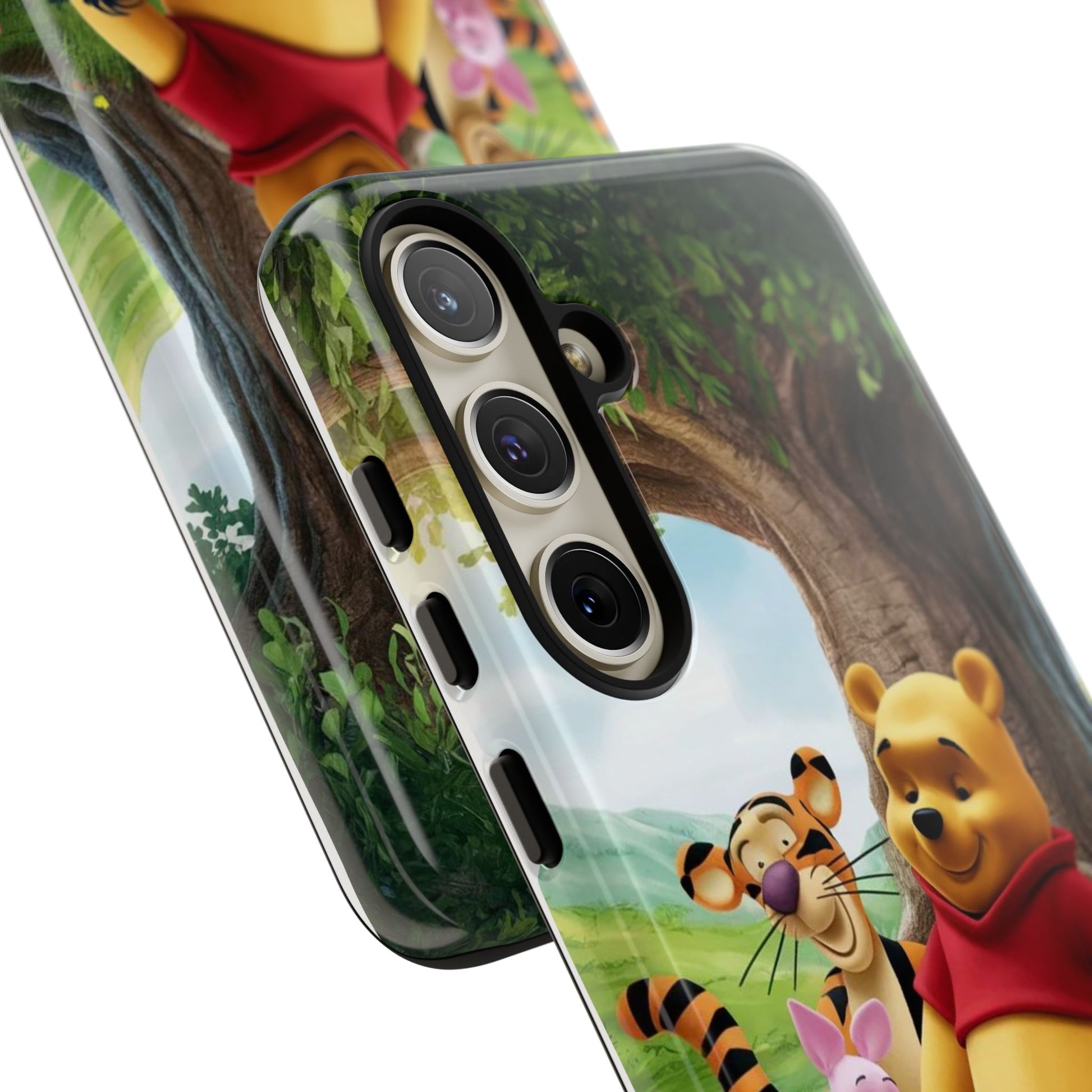Cute Pooh Bear Phone Case, Tough Cases, Disney Phone for iPhones, Samsung, and Pixel