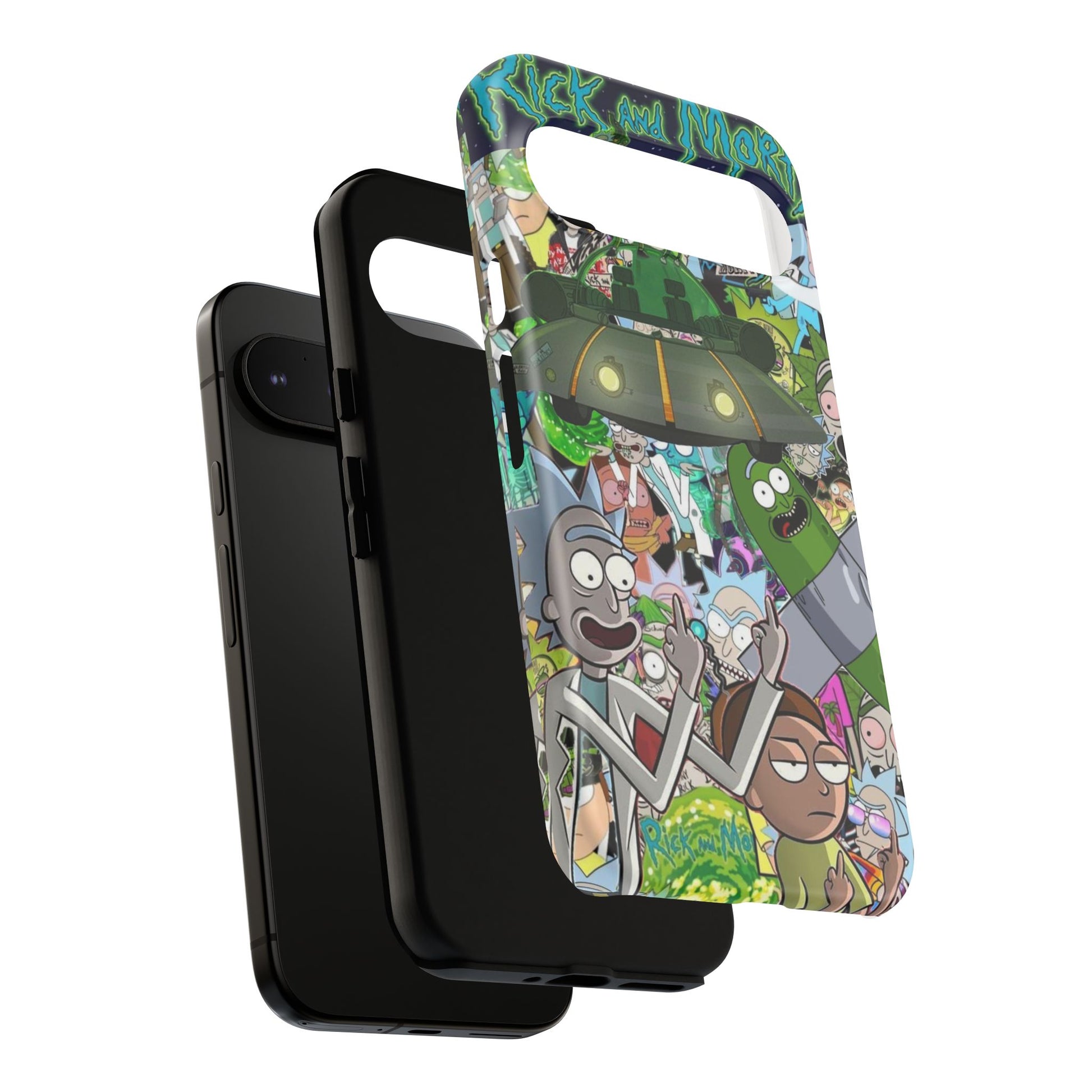 Rick and Morty Phone Case, Tough Cases for iPhones, Samsung, and Pixel