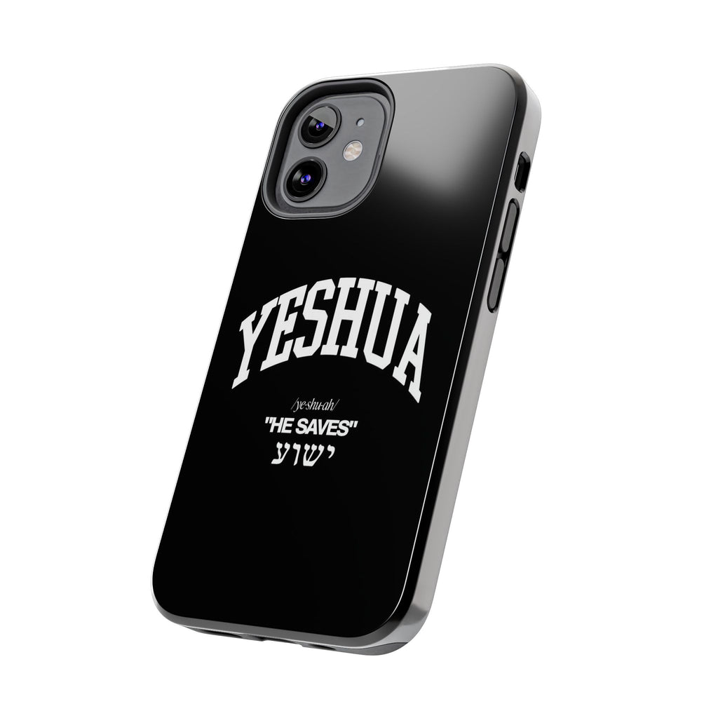 Yeshua He Saves Christian Theme Phone Cases for iPhones & Samsung Phones
